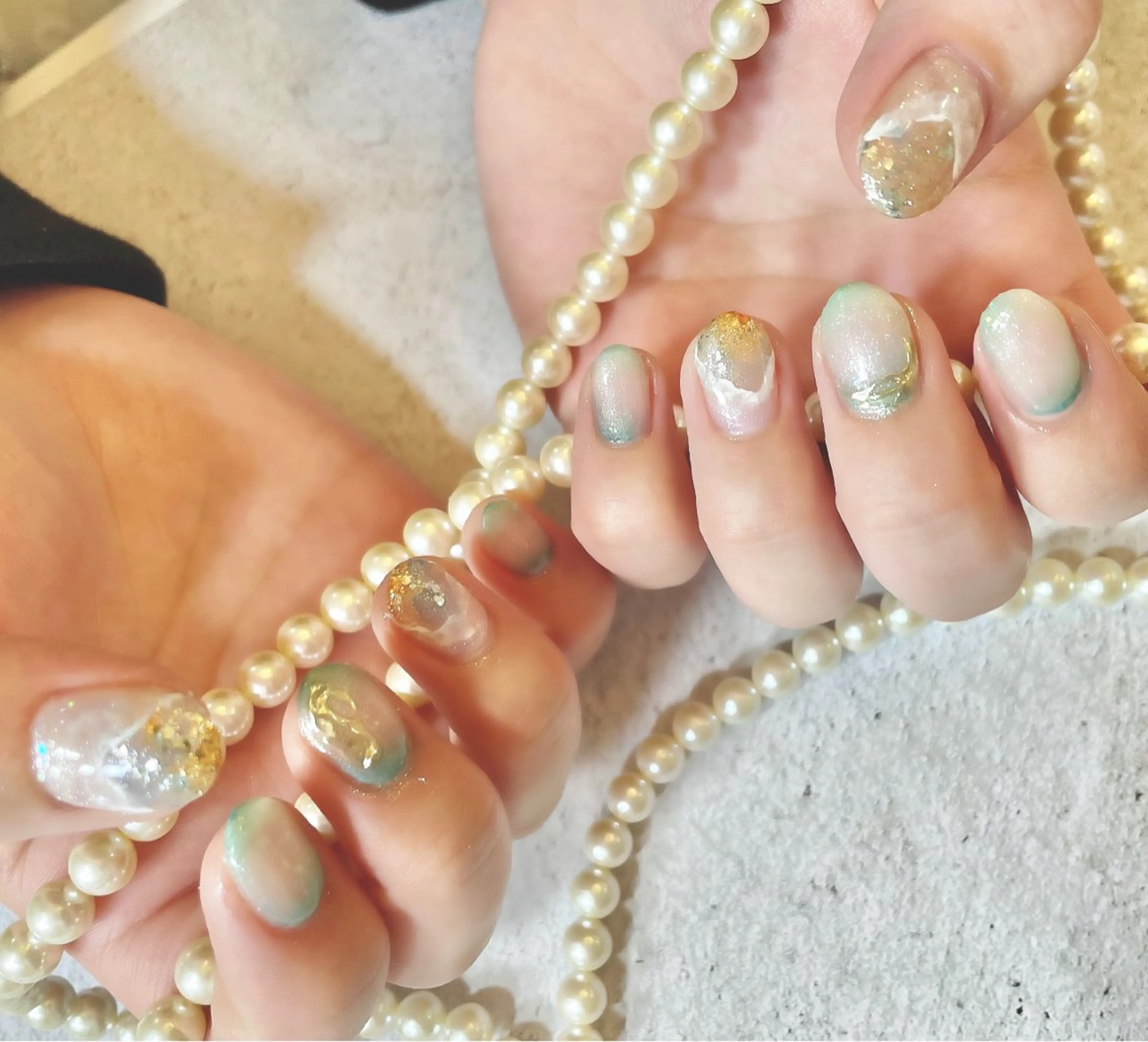 ショート ハンドネイル BURGUNDY 🌹eriのネイルデザイン