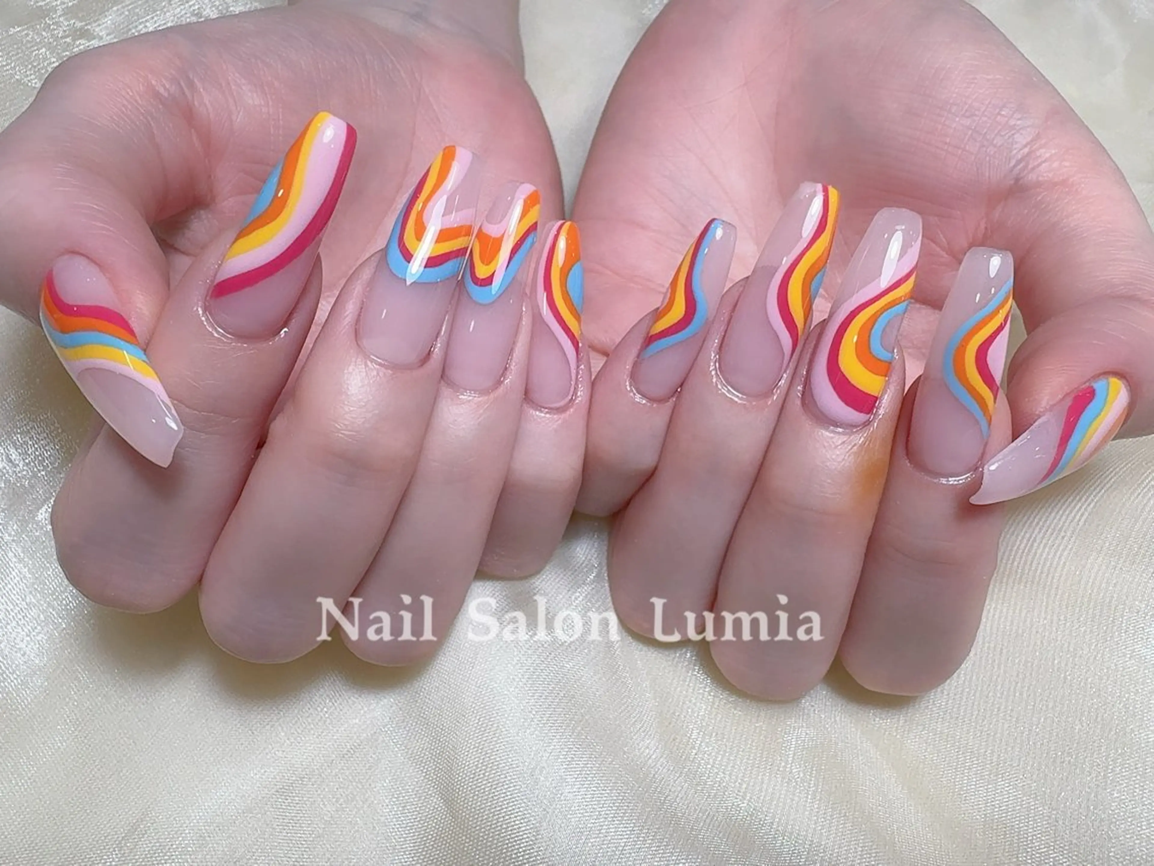 ネイル ハンドネイル ネイルサロン ルミア Lumia 店長のネイルデザイン