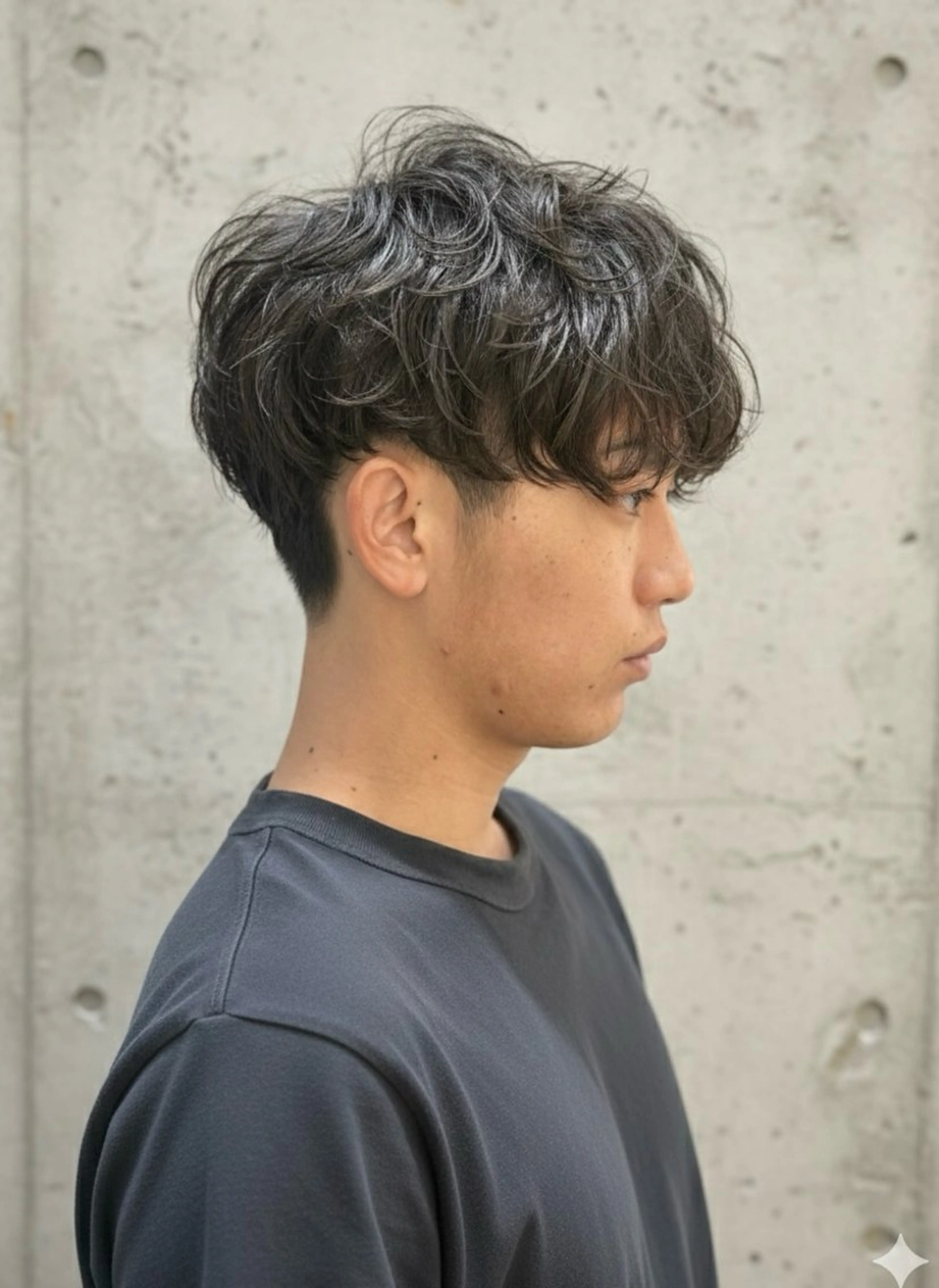 🚹メンズカット＋パーマ+トリートメントの写真