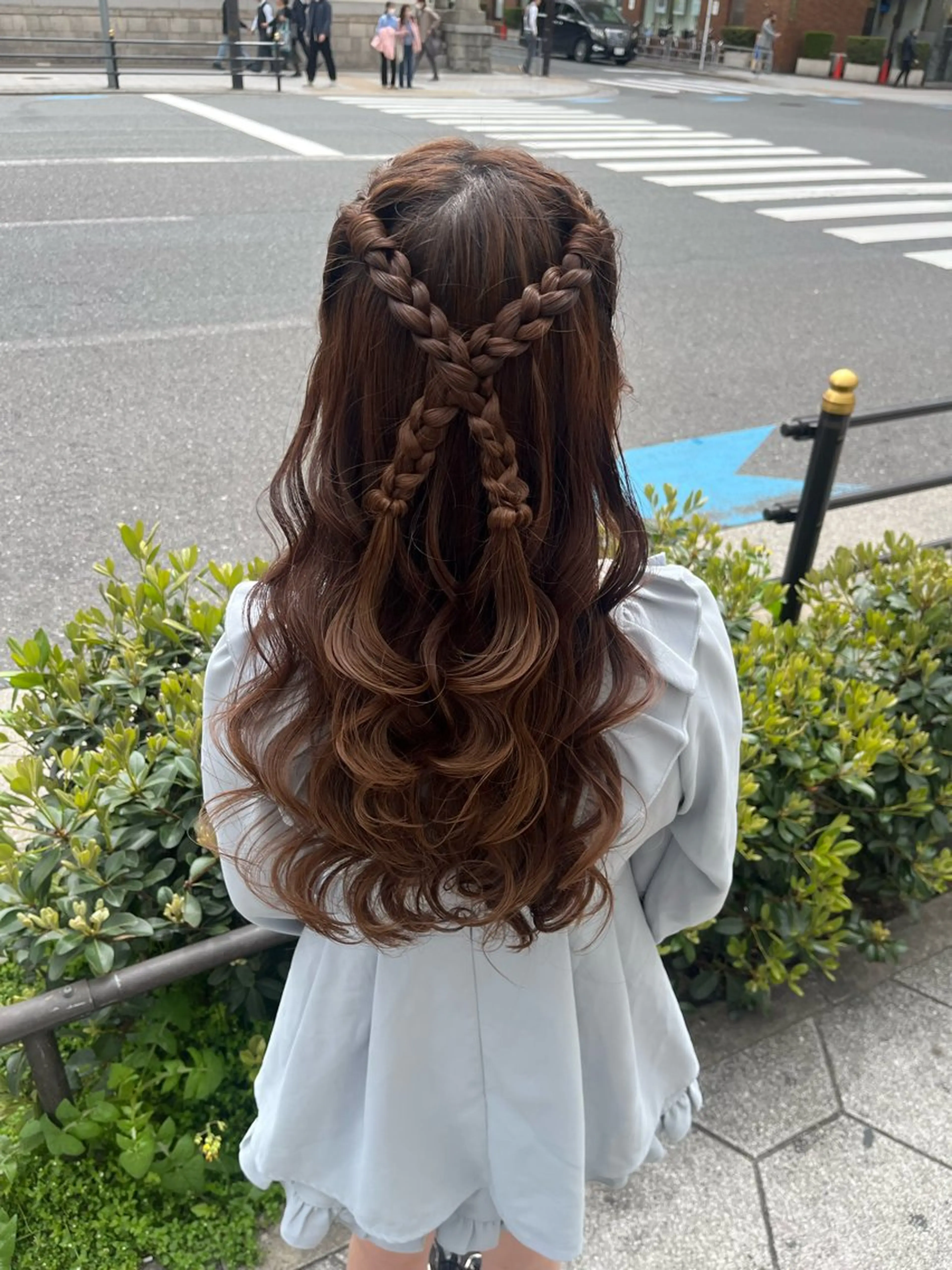 ロング ヘアアレンジ 山下 明子のヘアスタイル