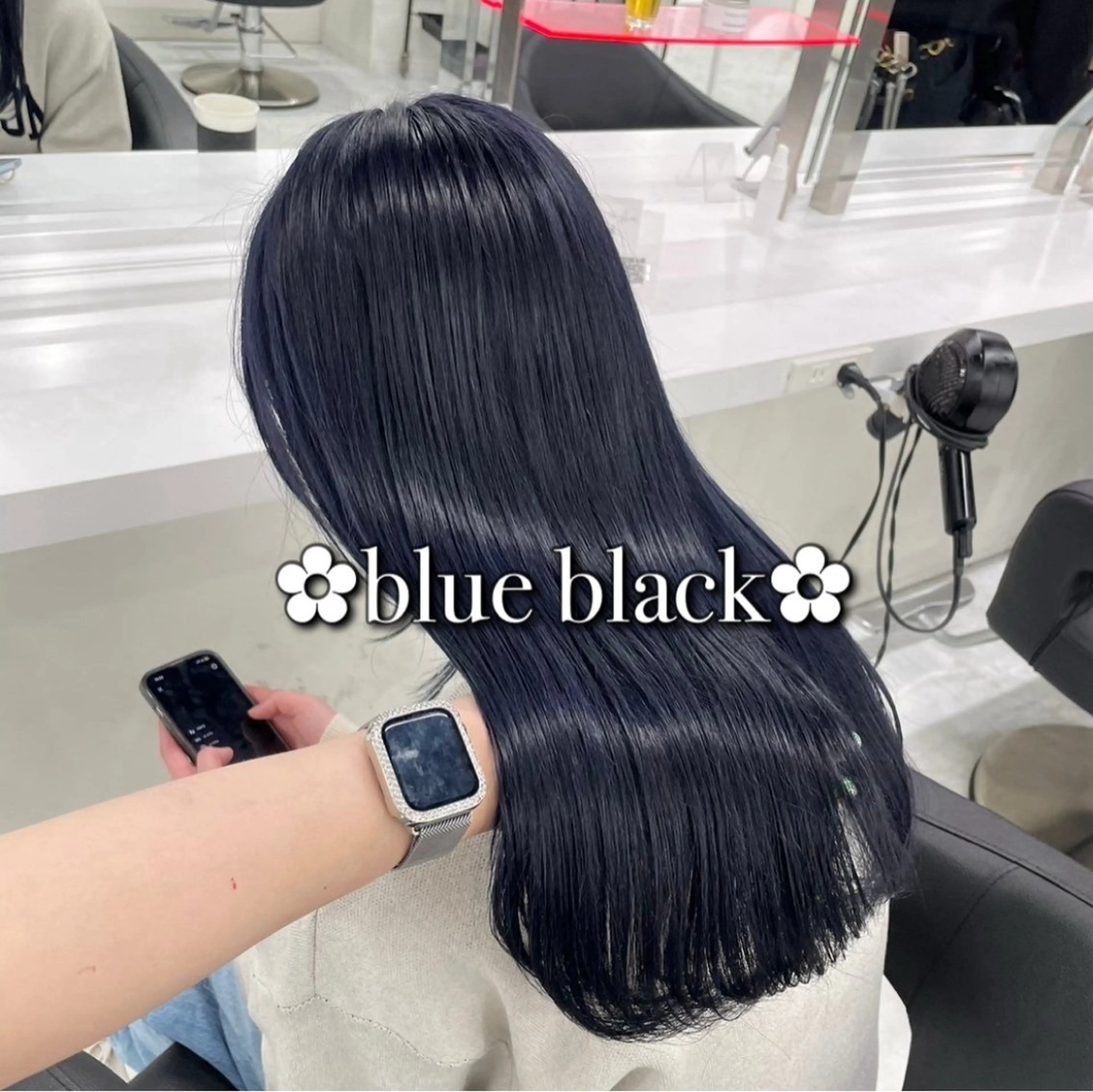 ロング カット ヘアカラー トリートメント tomoka /Wカラー/髪質改善のヘアスタイル