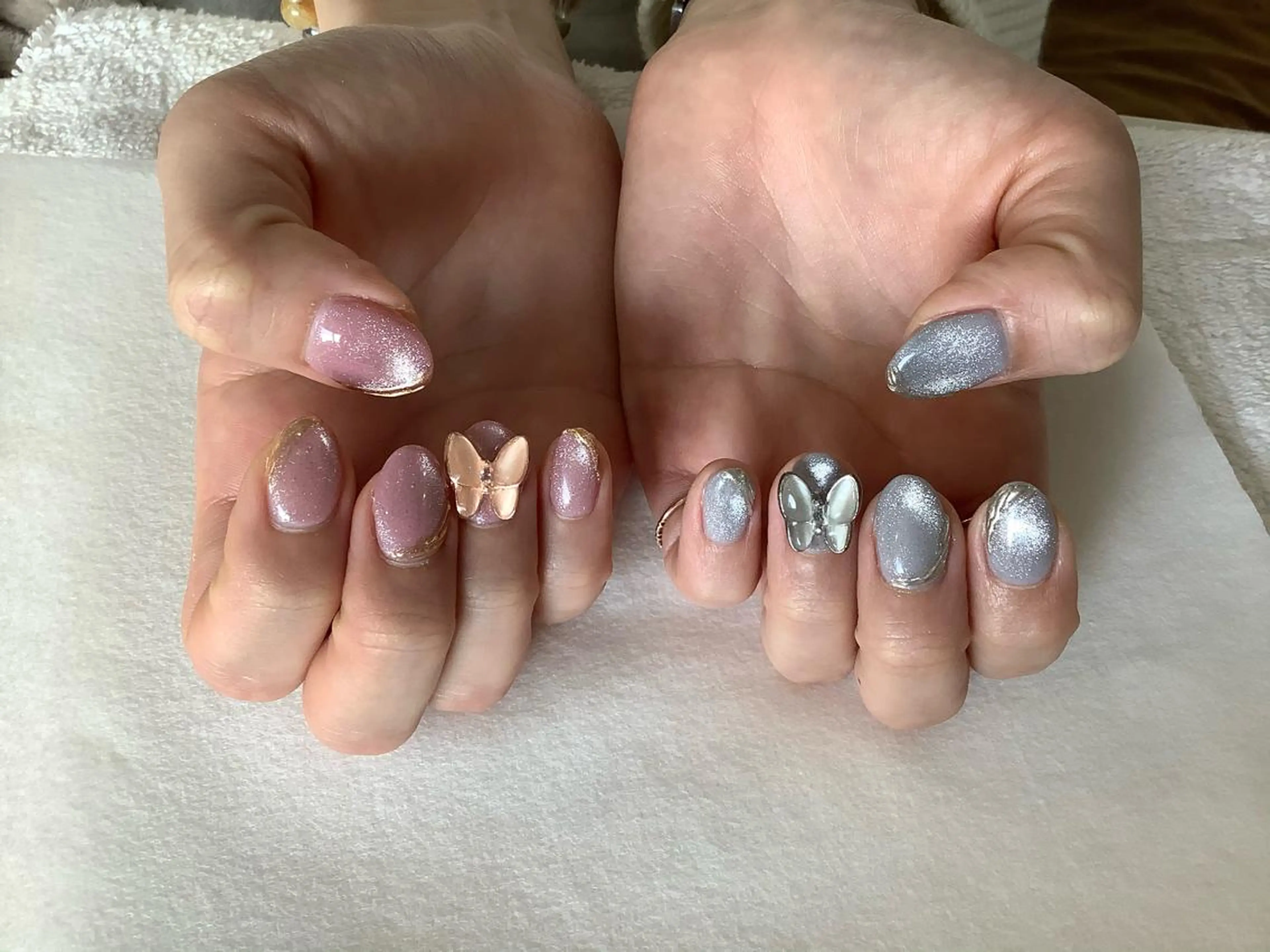 ネイル ハンドネイル 💎🐰 saki. m 🐰💎のネイルデザイン