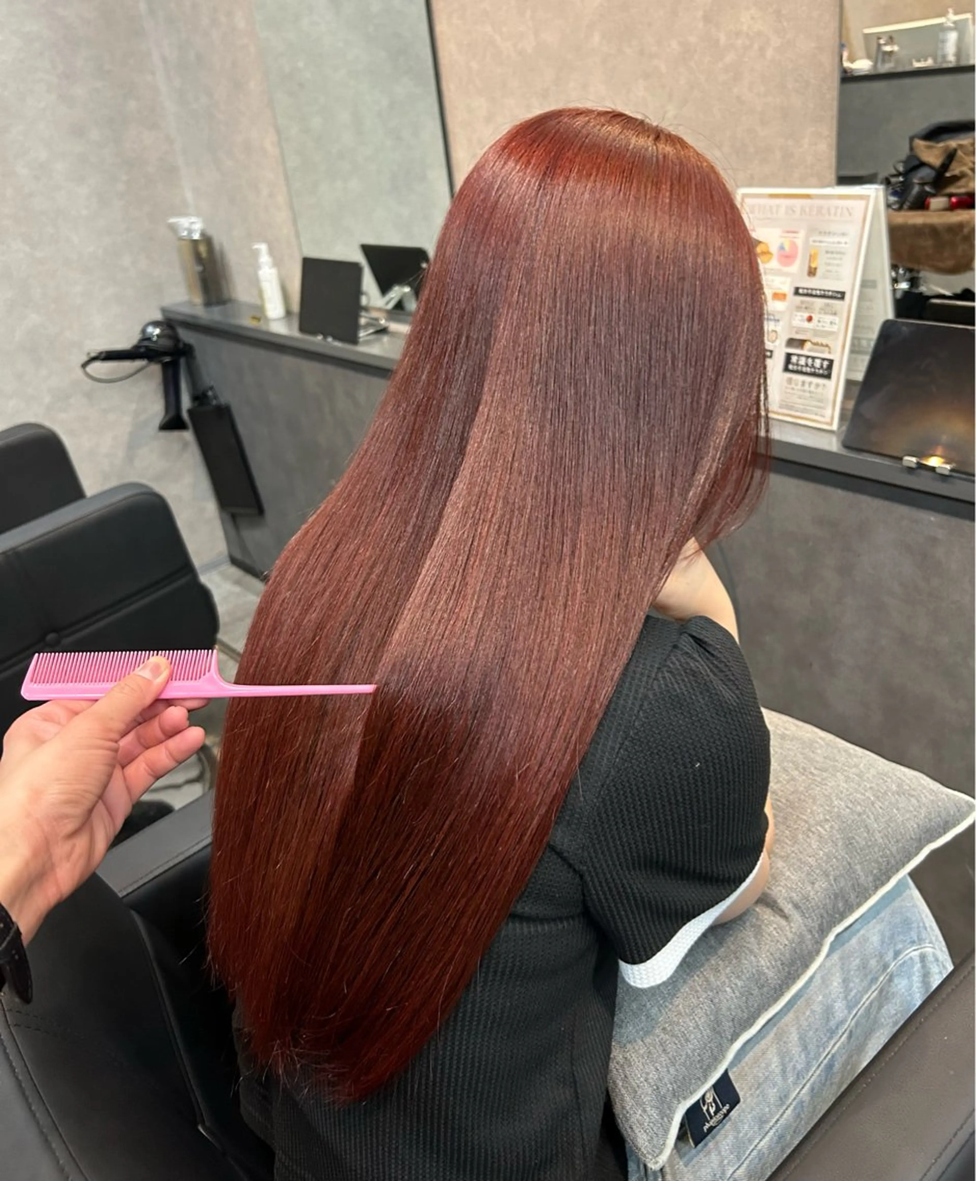 💞限定価格💞ブリーチなしWカラー🫧＋トリートメント付🌿‬✨の写真