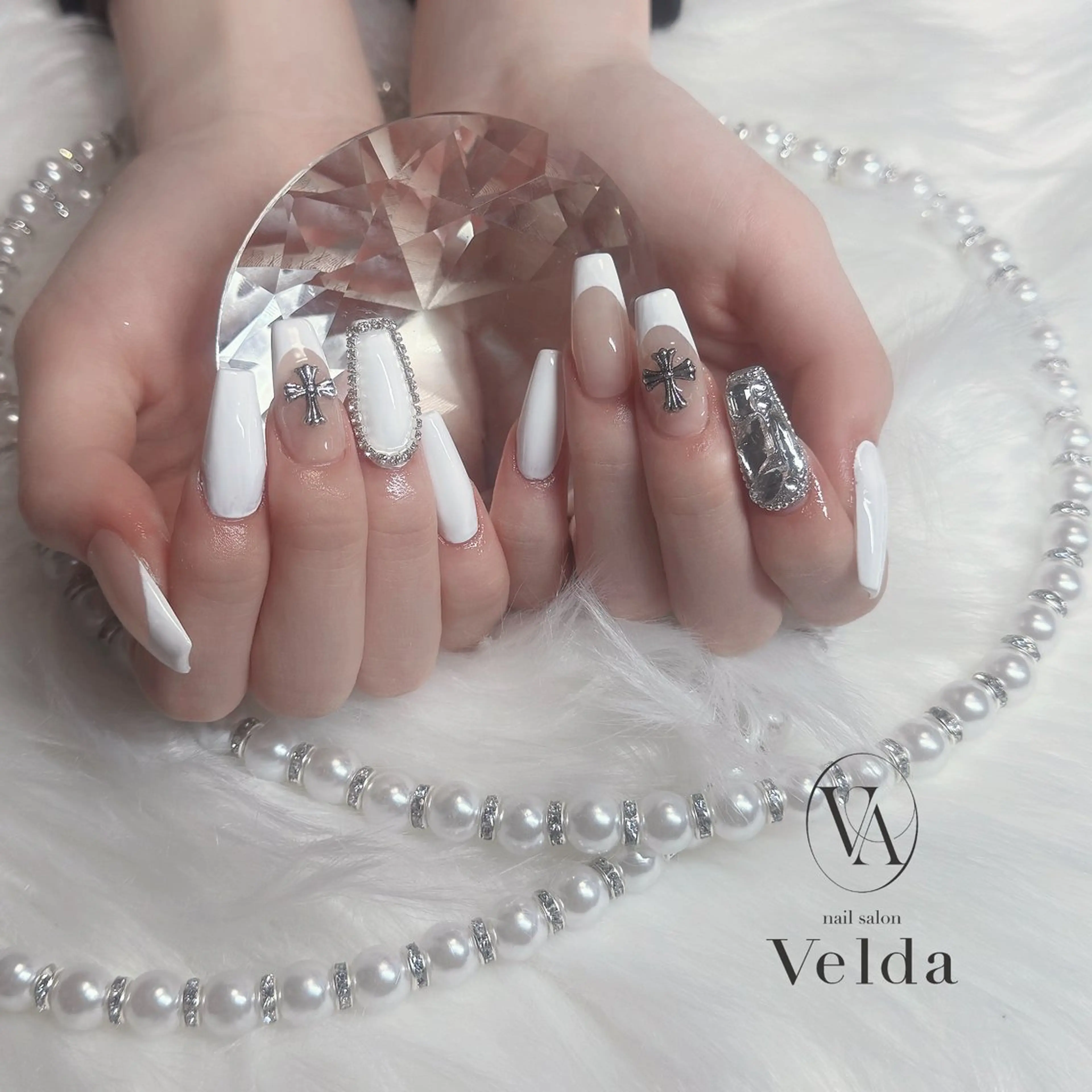ネイル フレンチネイル ワンカラーネイル 💎スカルプ💎 Velda(ベルダ)のネイルデザイン
