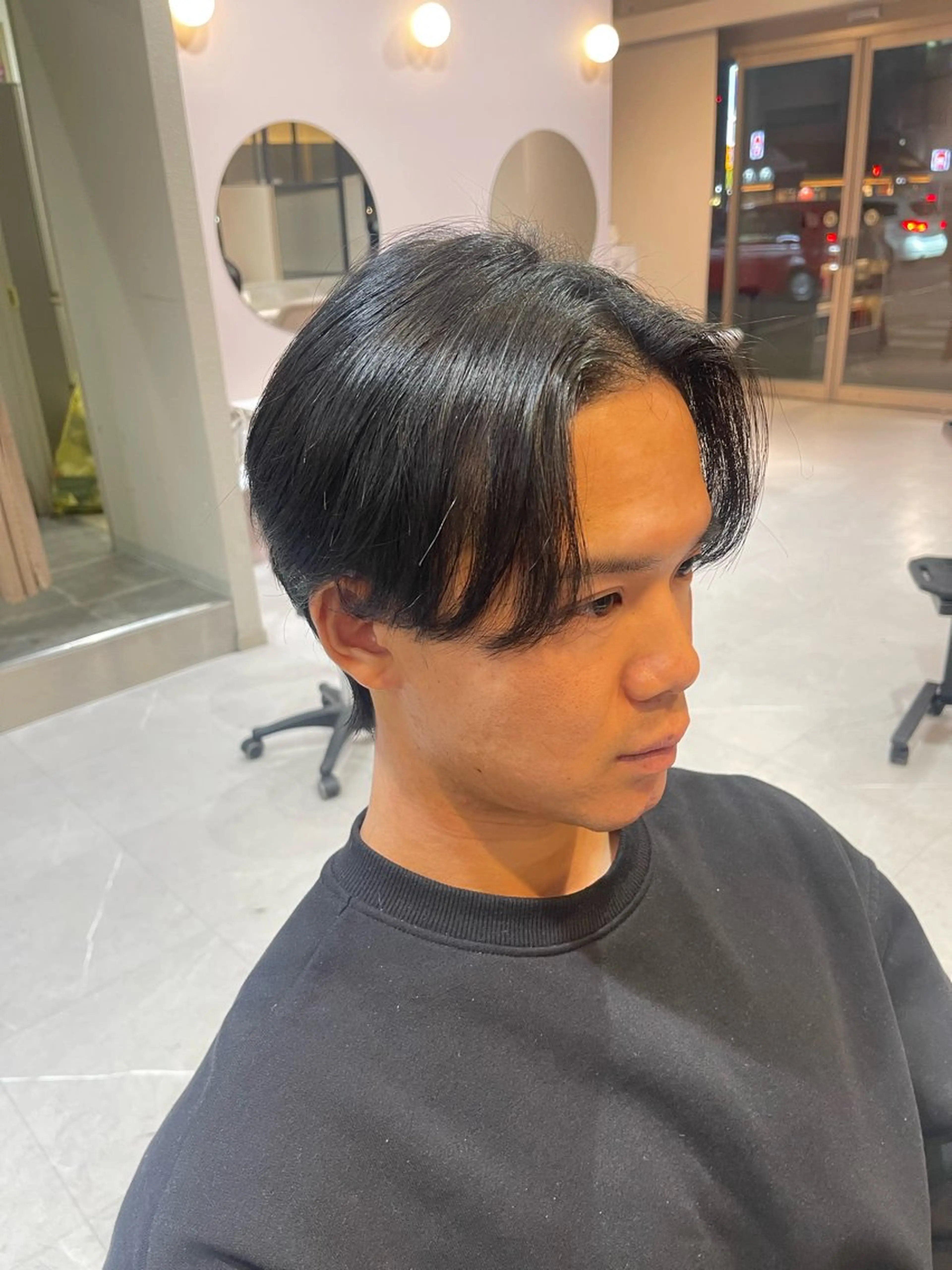 ショート メンズ 縮毛矯正 カット 縮毛矯正 💫大曽根/髪質改善 /ゆうき💫のヘアスタイル