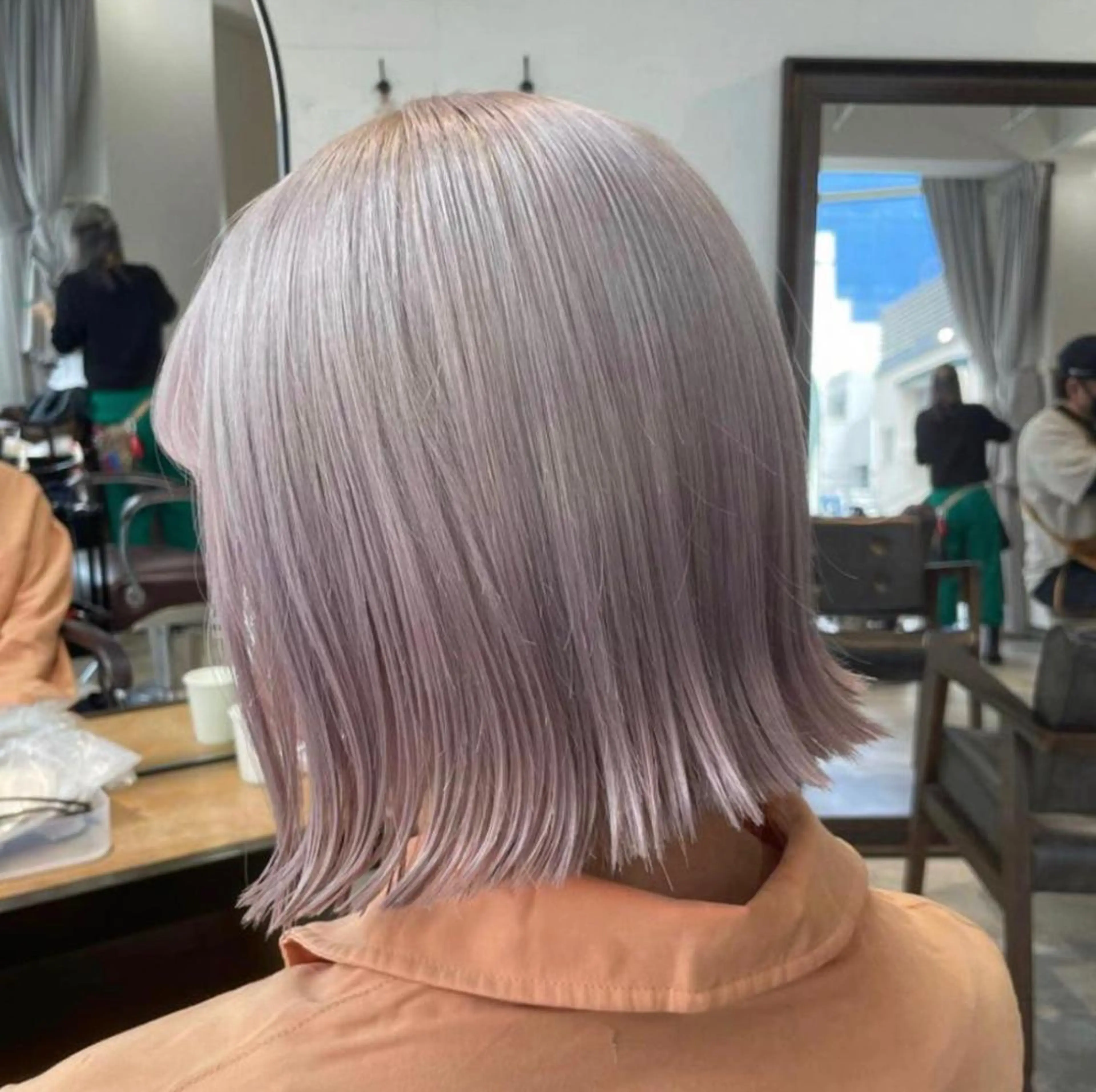 ロング カラー ヘアアレンジ ヘアカラー 🌹TikTok４万 ﾌｫﾛﾜｰ🌹AKIのヘアスタイル