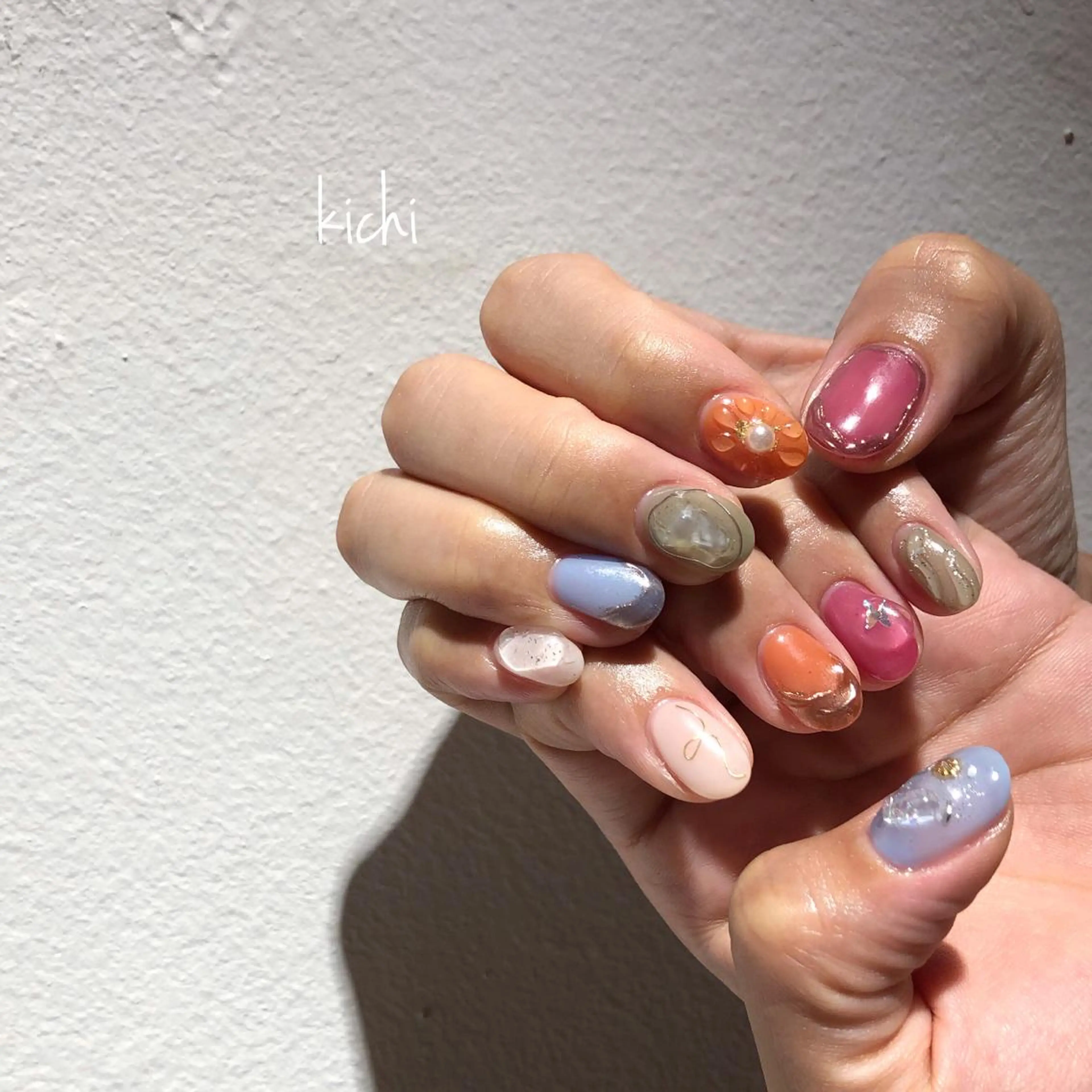 ネイル kichi･:* みじゅのネイルデザイン