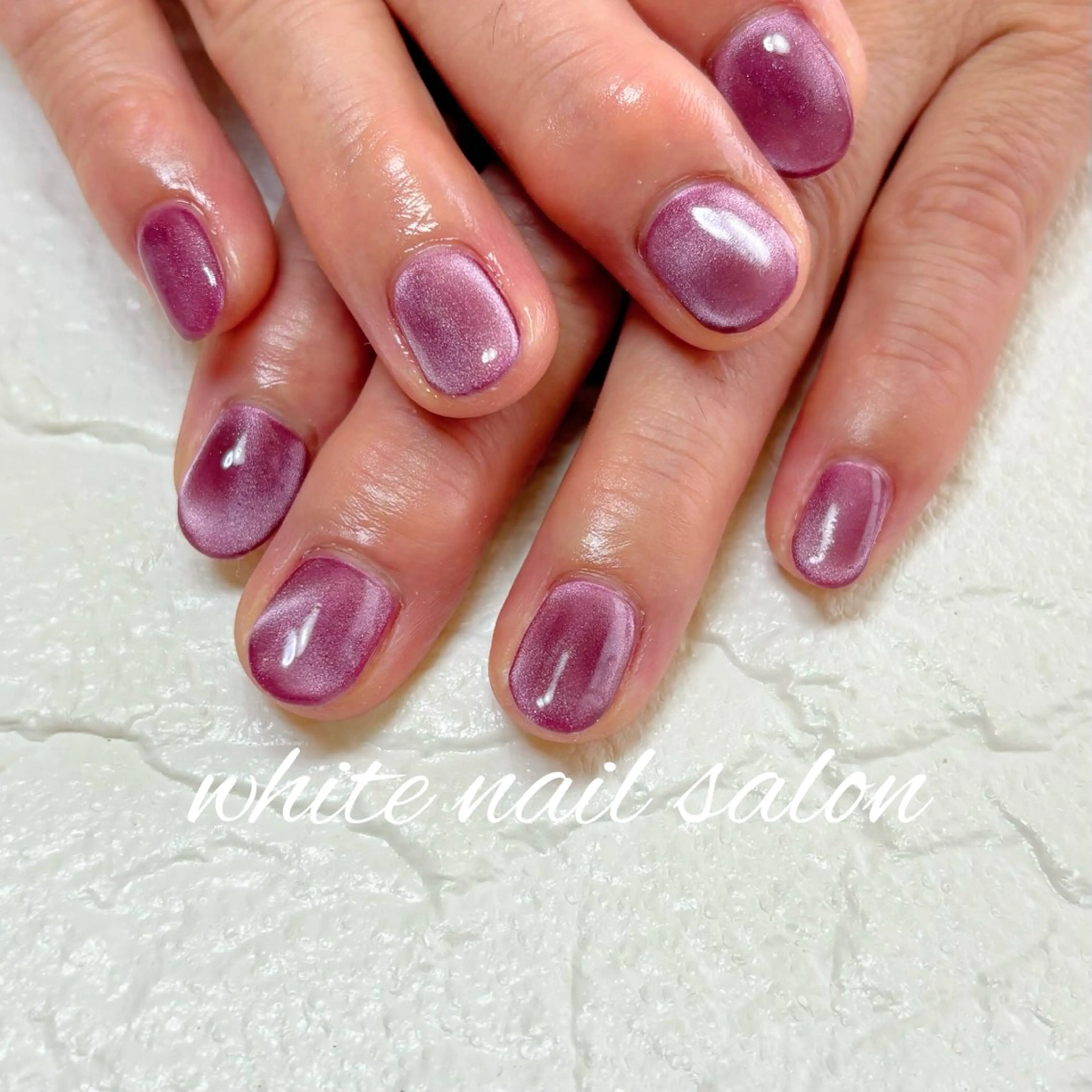 ネイル ホワイト ハンドネイル white nail salonのネイルデザイン