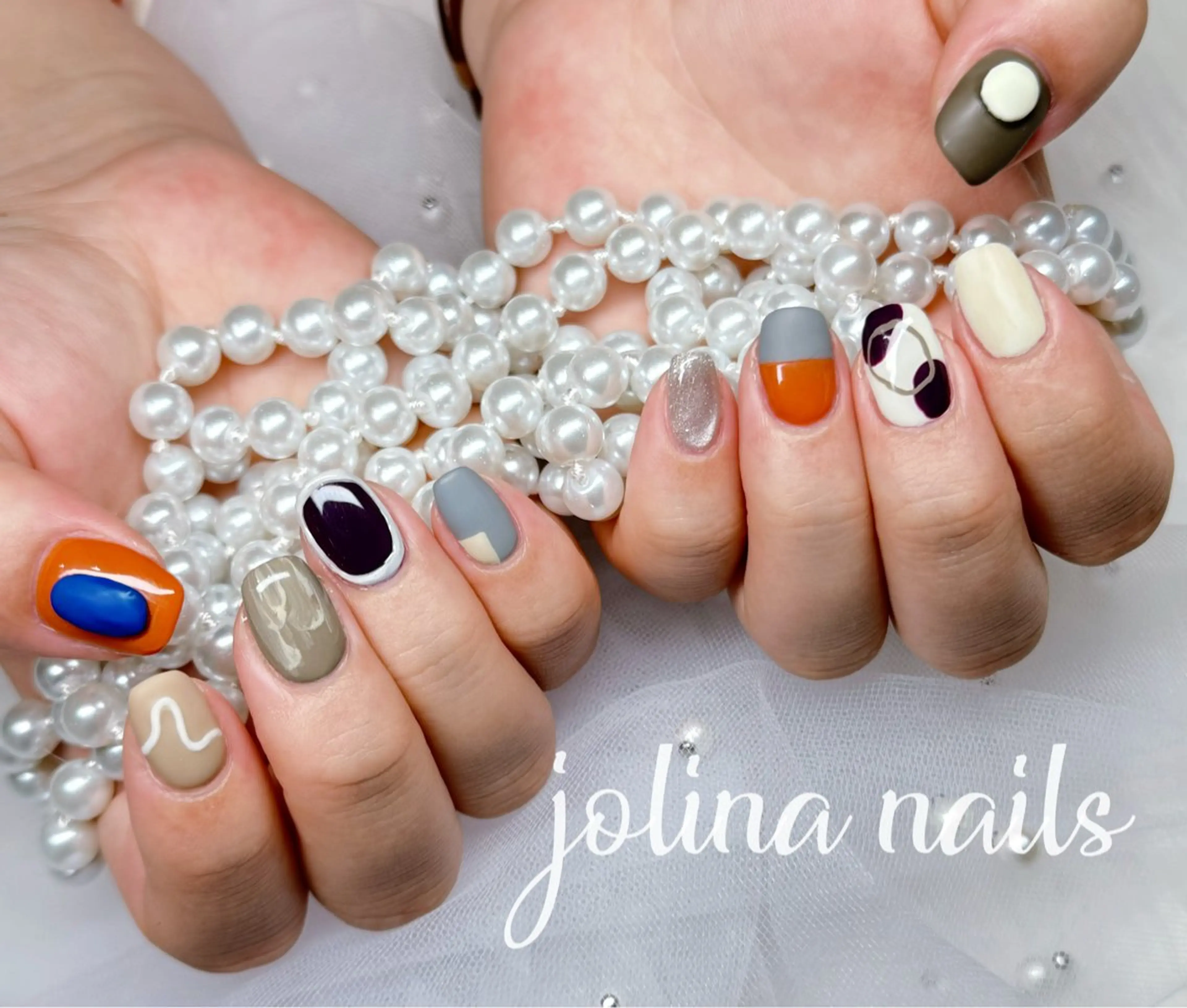 ネイル スカルプネイル ネイルチップ jolina nails鶴見店のネイルデザイン