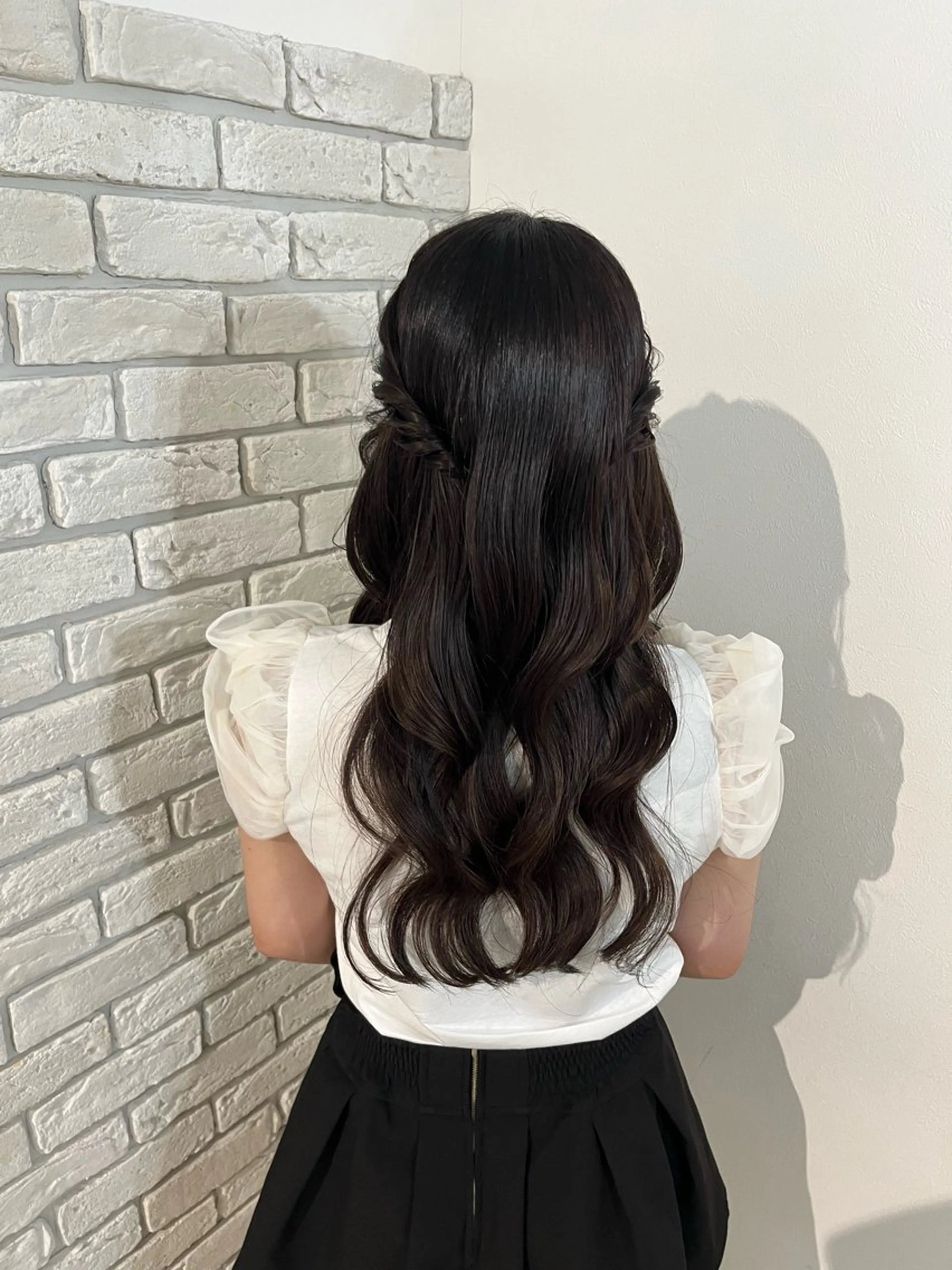 ロング ヘアアレンジ ヨシンモリ Dityca tia所属・さくら/ ヘアセット 無料モデル募集のヘアスタイル