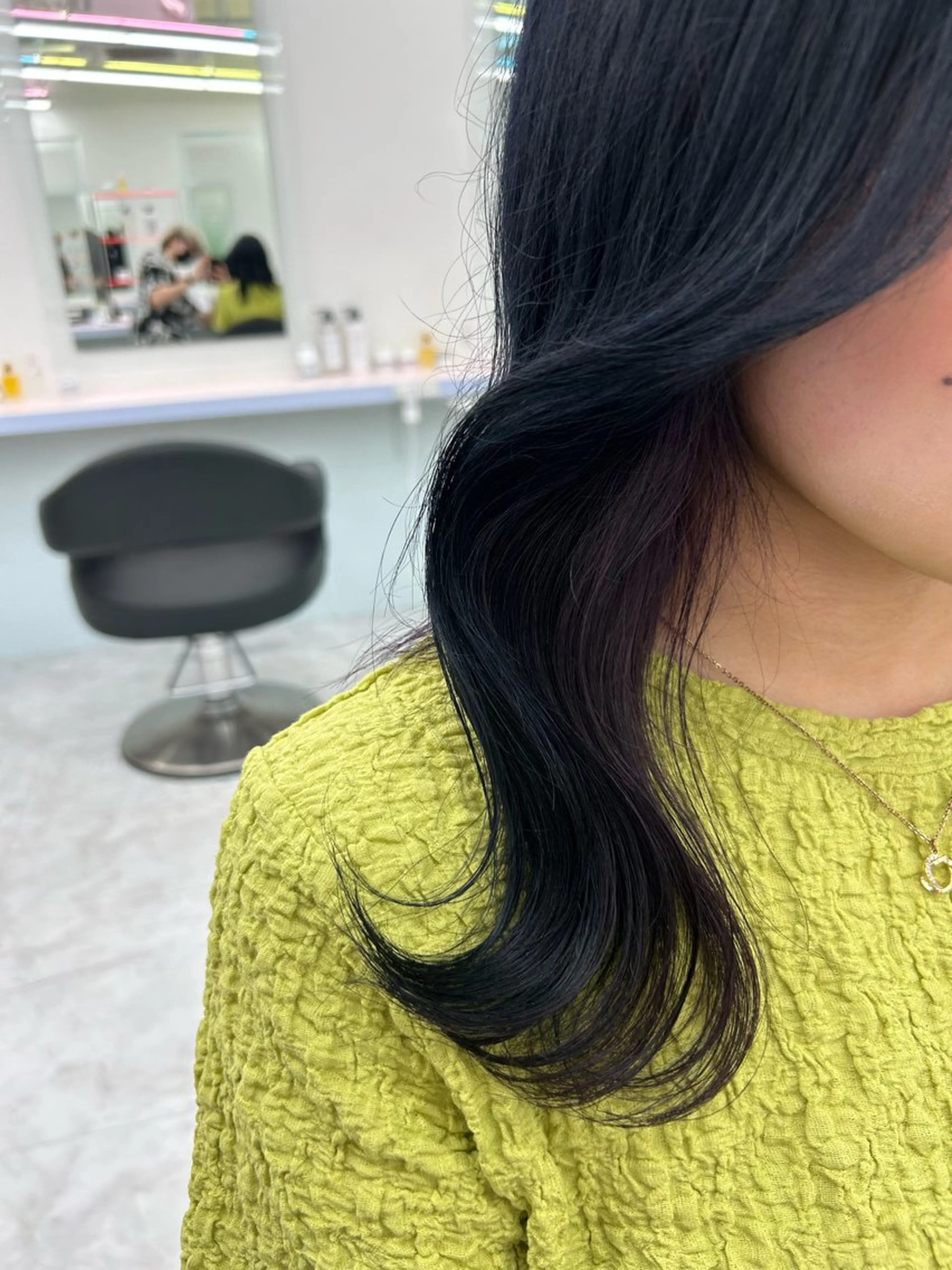 セミロング カラー ヘアアレンジ ブリーチ ケアブリーチ ダブルカラー 髪質改善 ヘアカラー トリートメント ブリーチなしの達人 🇰🇷KAITOのヘアスタイル