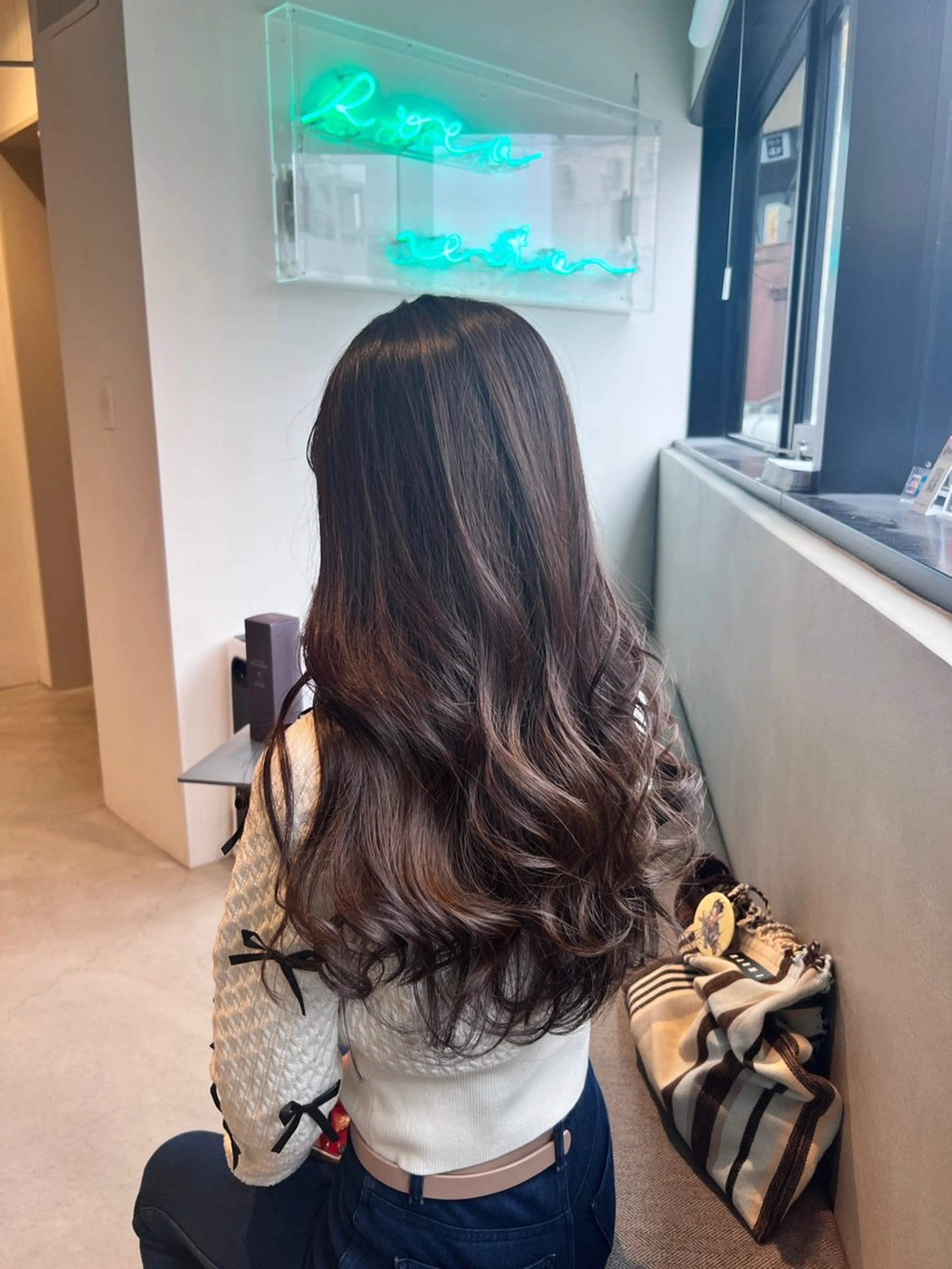 ロング カラー ロカリタ　河原町三条所属・🌐👽フクイ キララ🌎💎のヘアスタイル