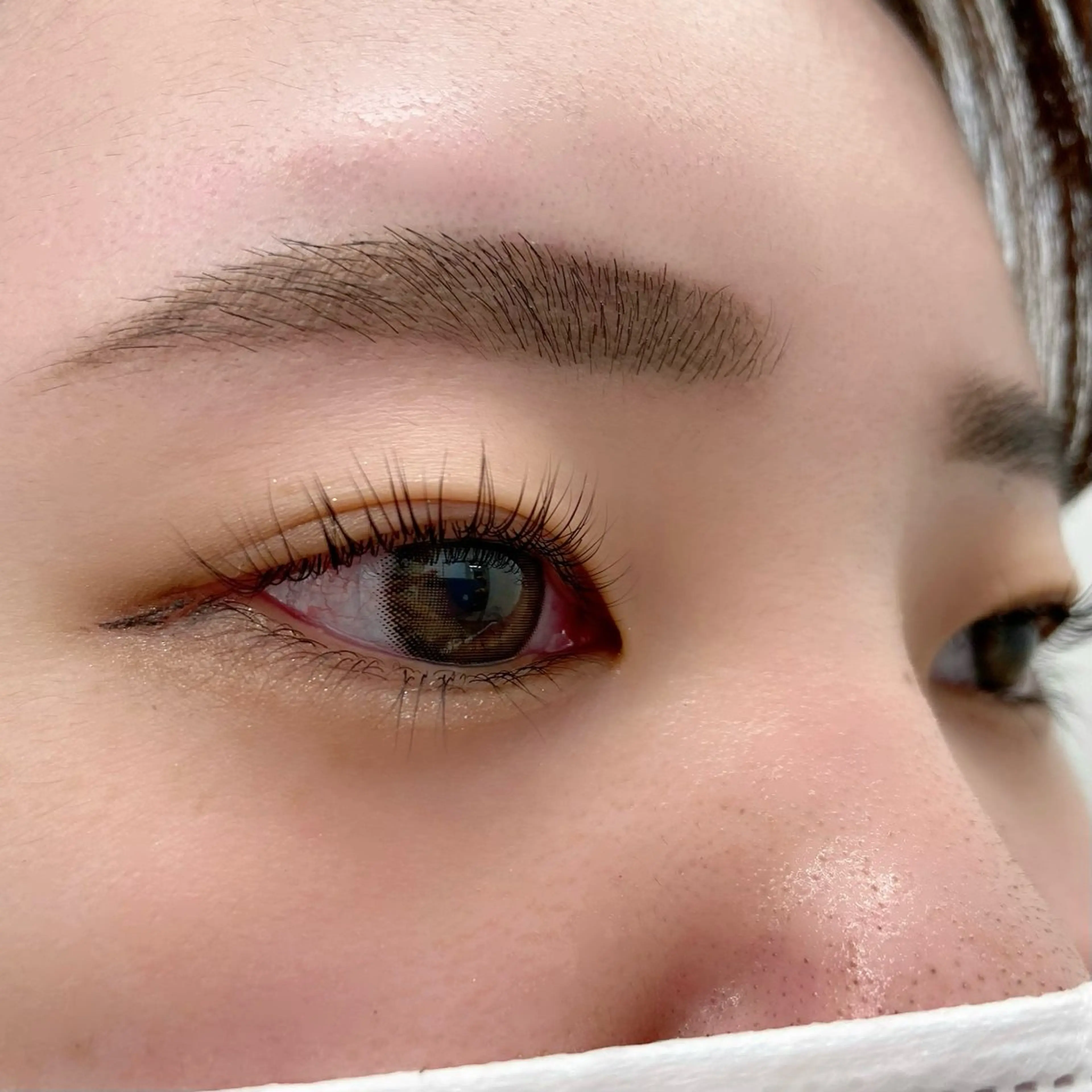 マツエク・マツパ パリジェンヌラッシュリフト 一重×まつ毛パーマ マツパ 松浦 小雪のマツエク・マツパデザイン