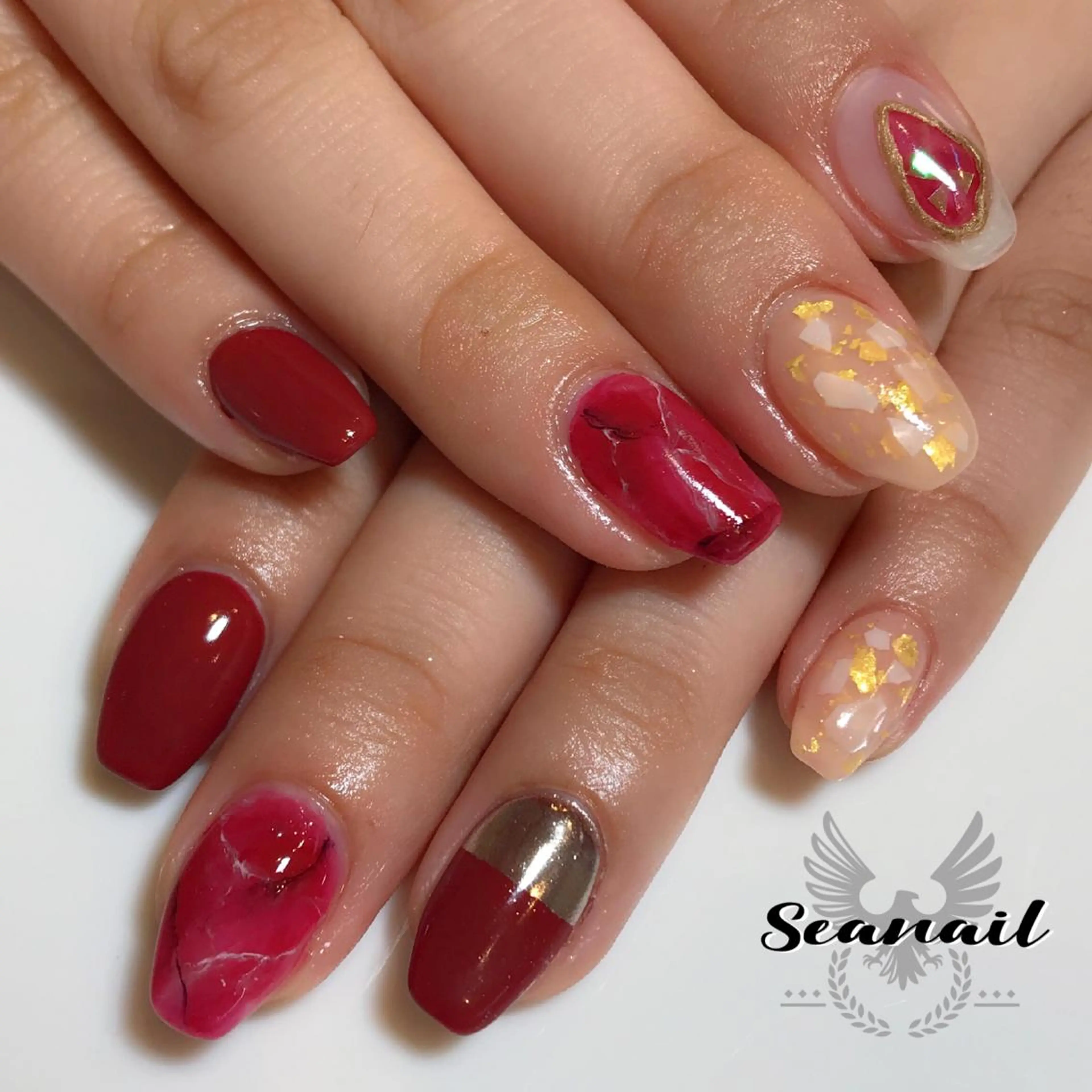 ネイル 小尾 栞のネイルデザイン