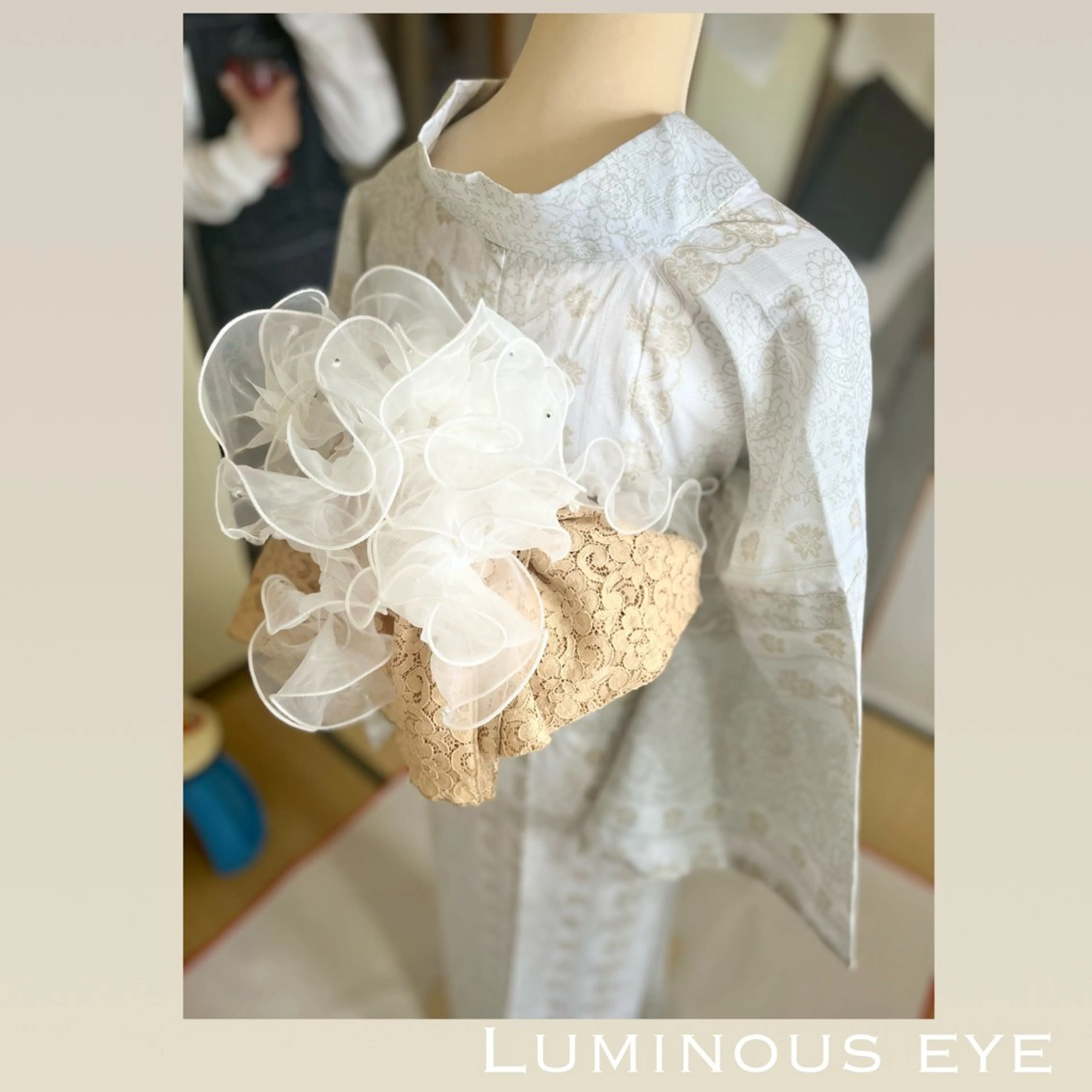 浴衣着付け【半幅帯+兵児帯アレンジ】の写真