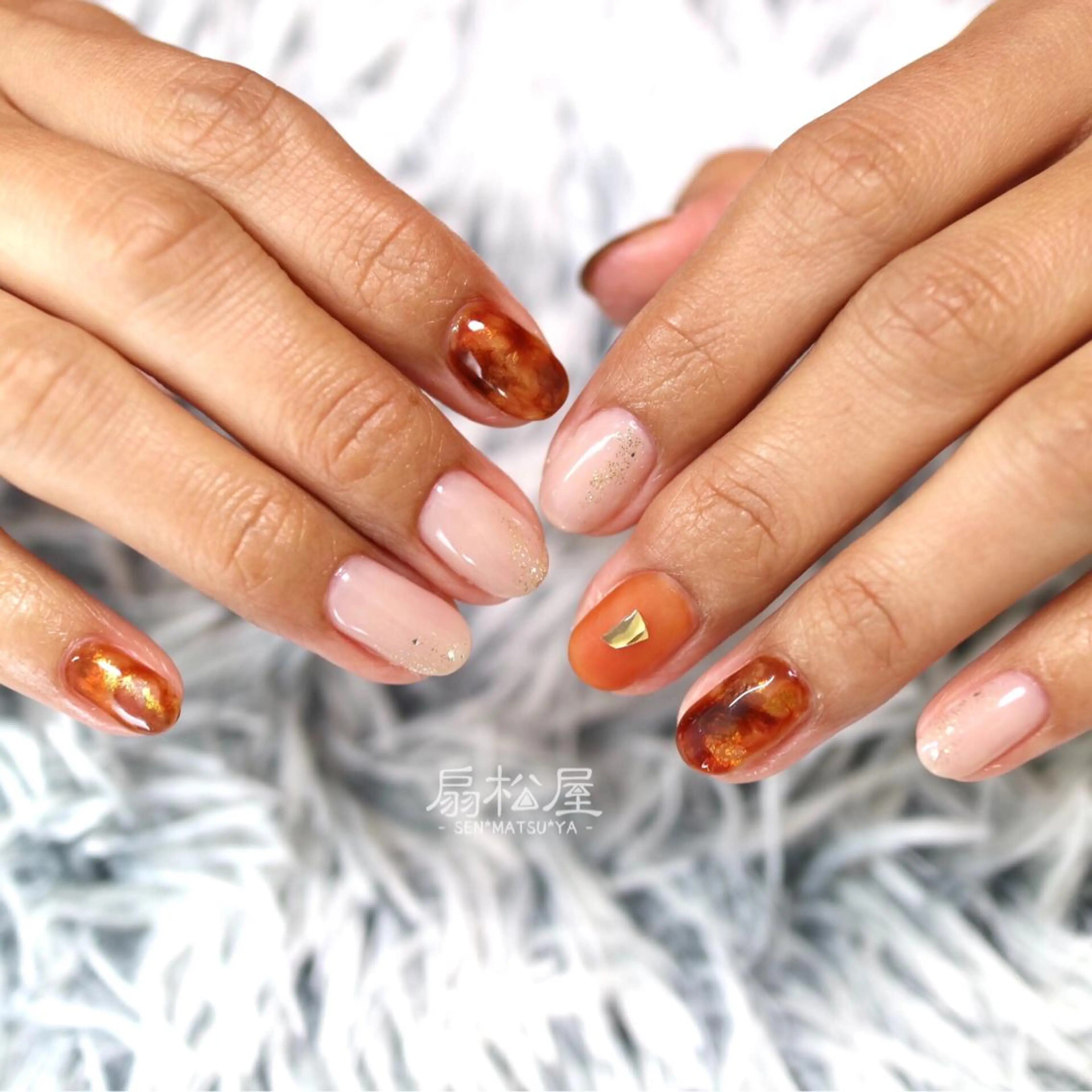 ネイル 扇松屋 marie.nのネイルデザイン