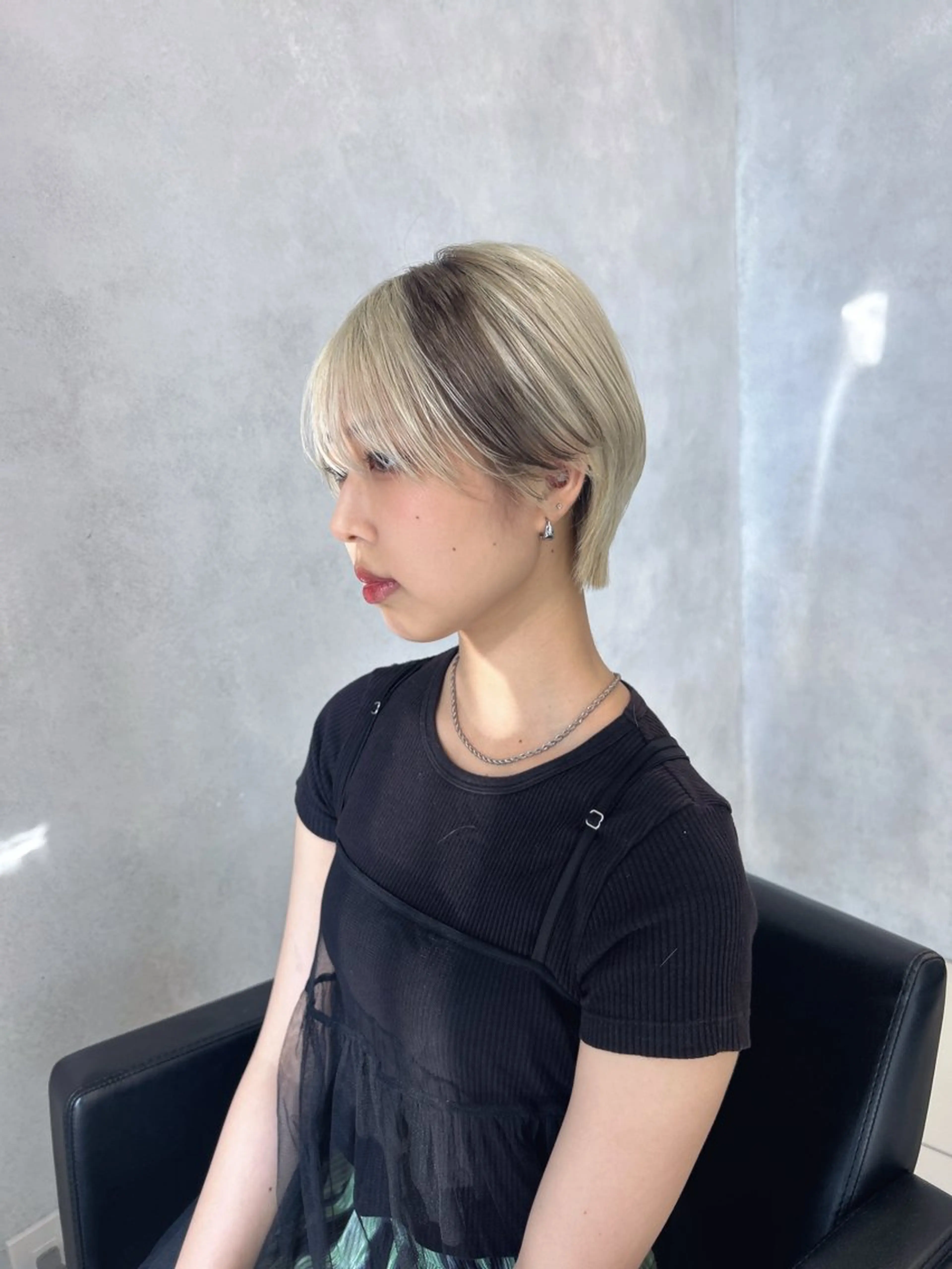 ショート カラー ヘアアレンジ 【代表】 たき〜のヘアスタイル