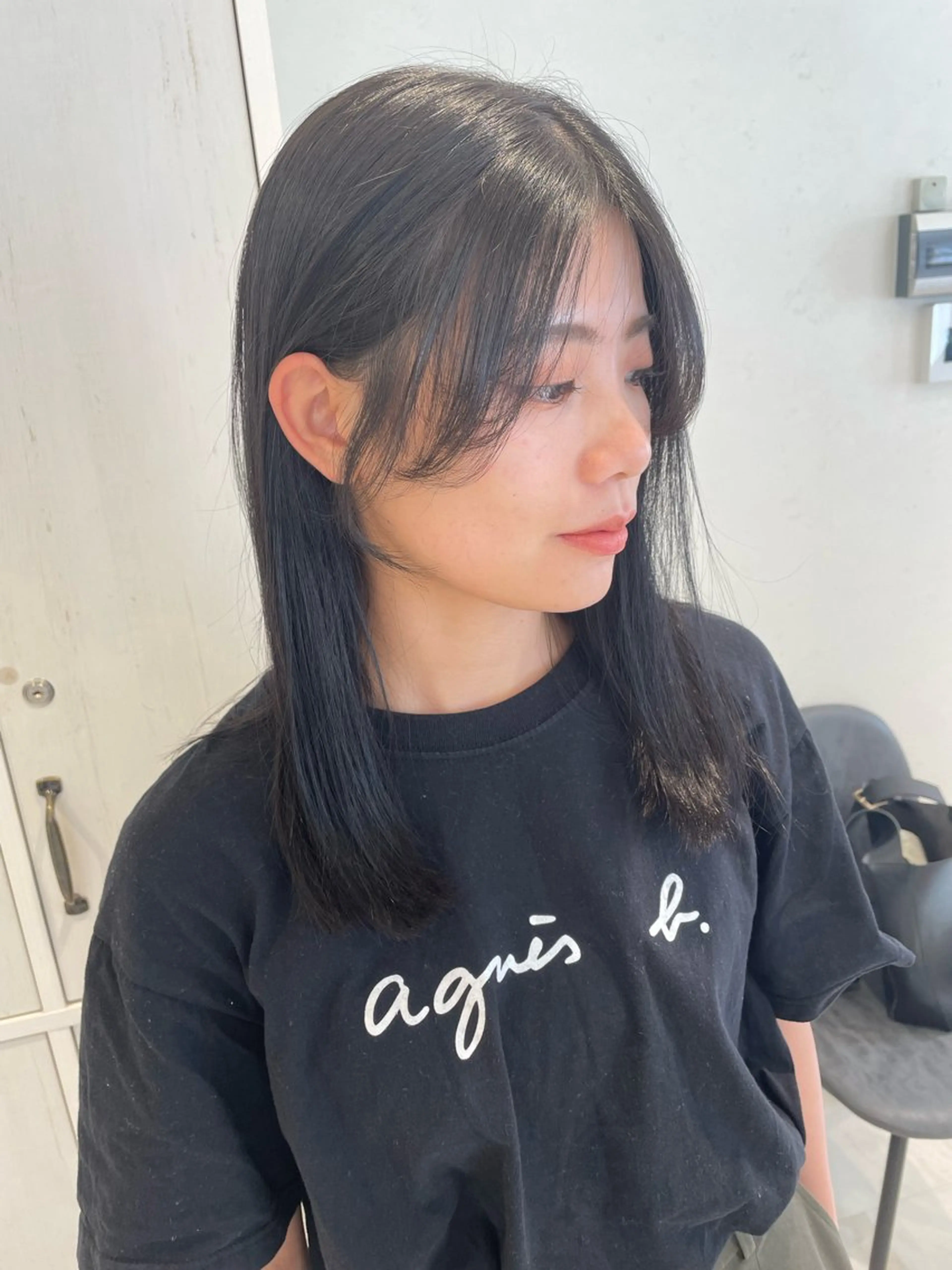 ミディアム カラー ヘアアレンジ 🌟当日予約OK🌟 西野楓加のヘアスタイル