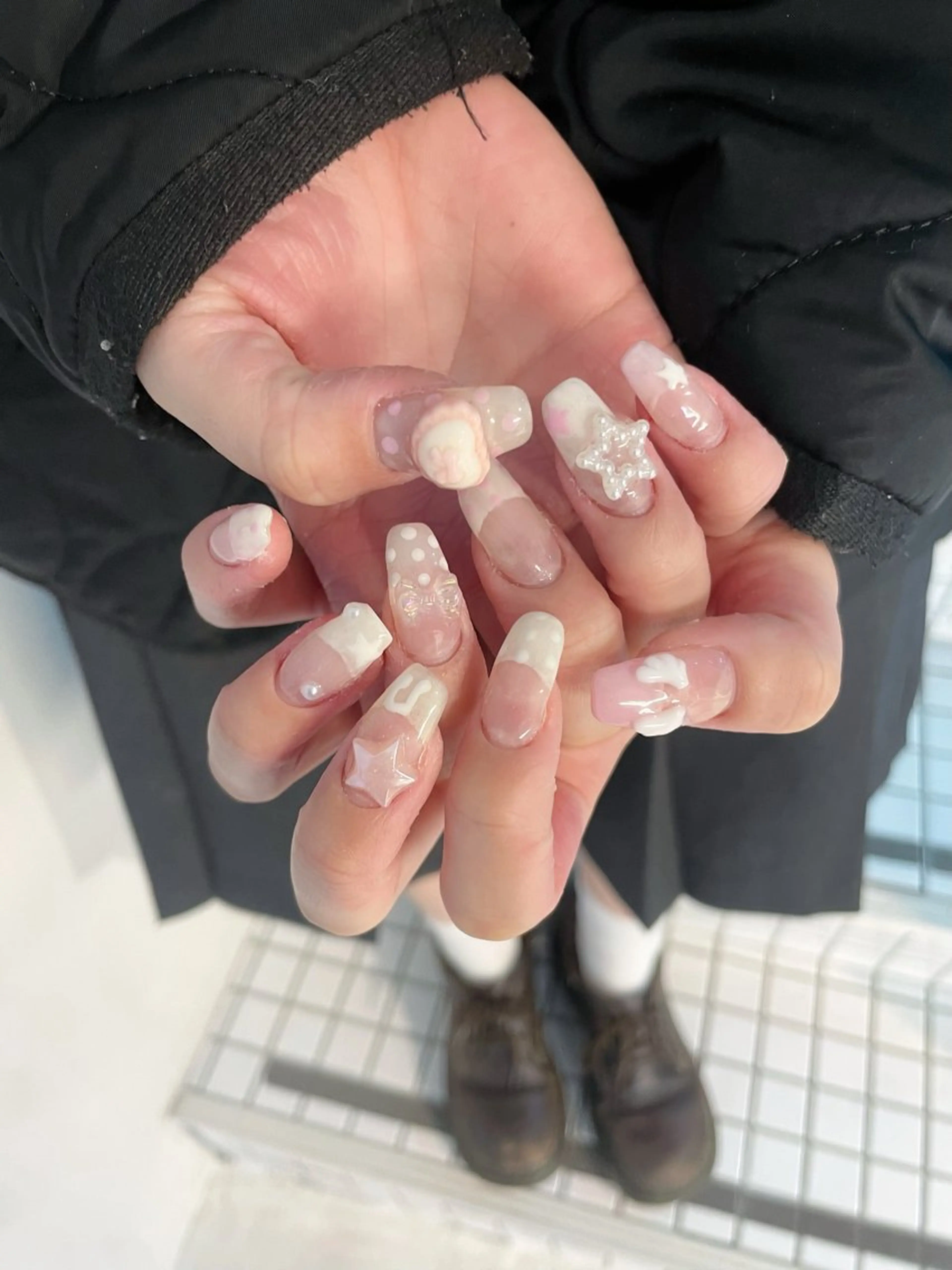 ネイル ハッシュレイヤー/ ハイトーン/senaのヘアスタイル