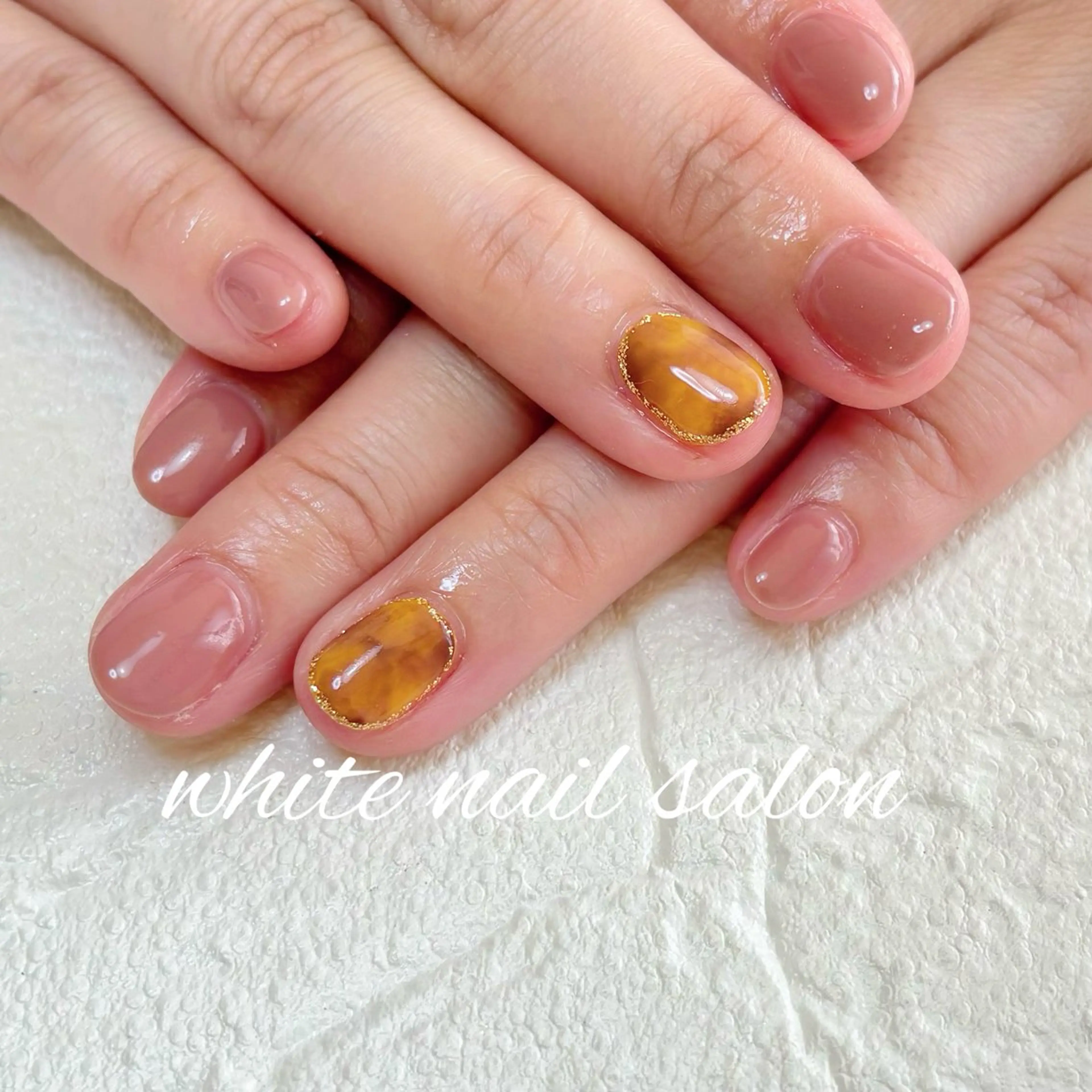 ネイル フットネイル ハンドネイル white nail salonのネイルデザイン