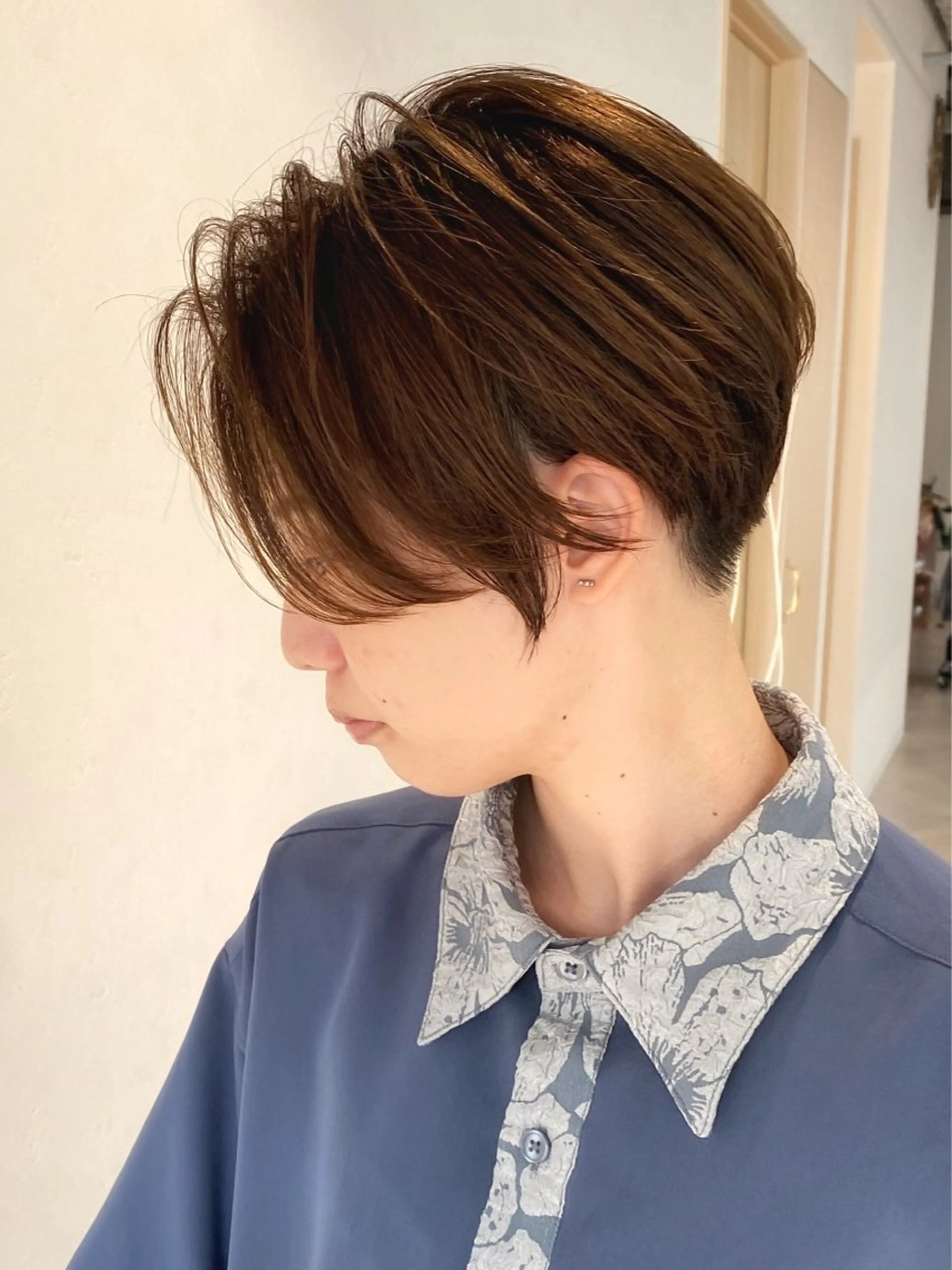 ショート ボブ くびれヘア ショートヘア 当日予約🆗ショート /ハイライト/松本のヘアスタイル