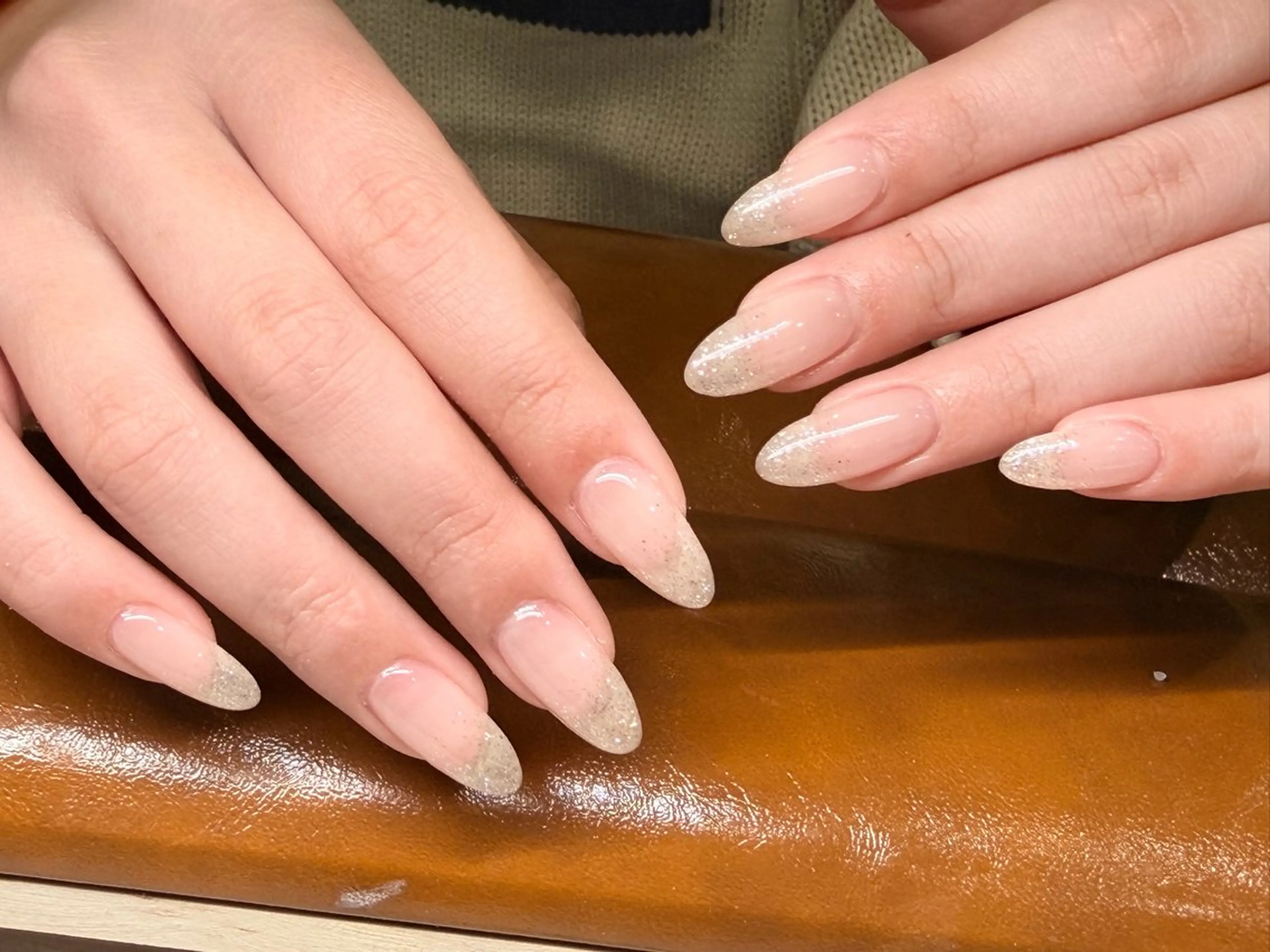 ネイル フレンチネイル 韓国ネイル マグネットネイル ニュアンスネイル シンプルネイル ハンドネイル AMI アミのネイルデザイン