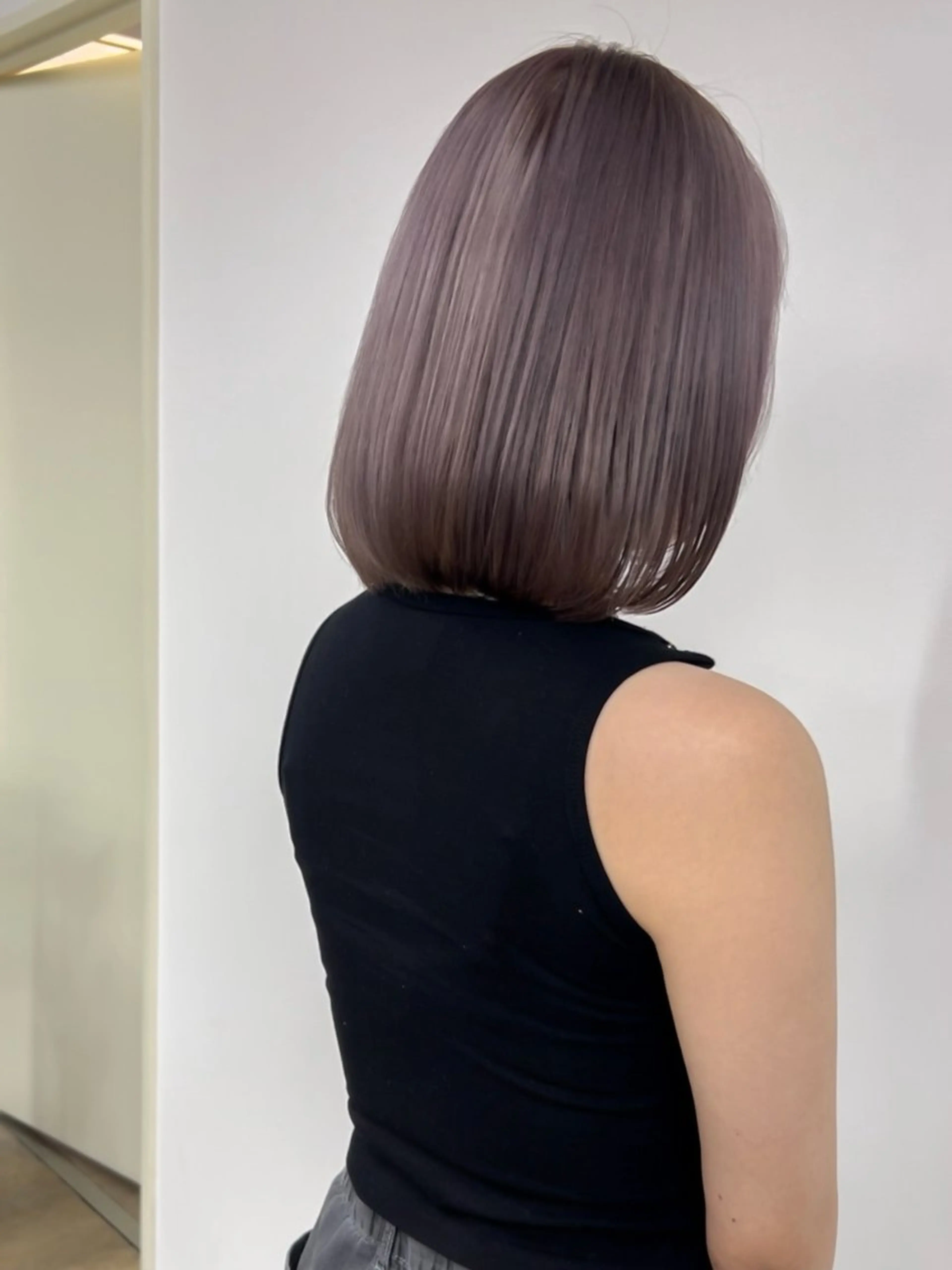 ミディアム ヘアカラー トリートメント 🥇近藤 恭輔🥇 Recharme新保のヘアスタイル