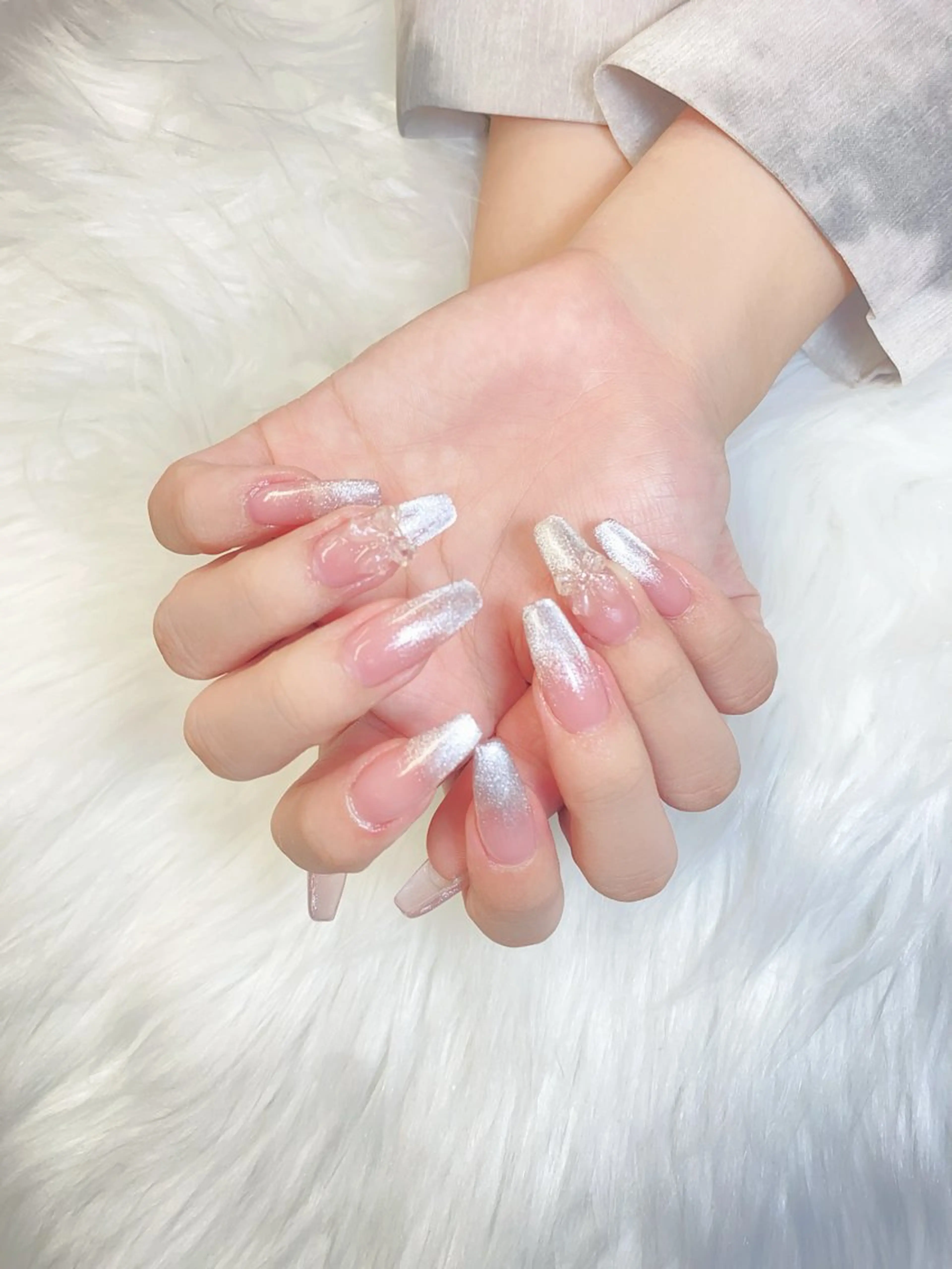 マックネットグラデーションネイルの写真