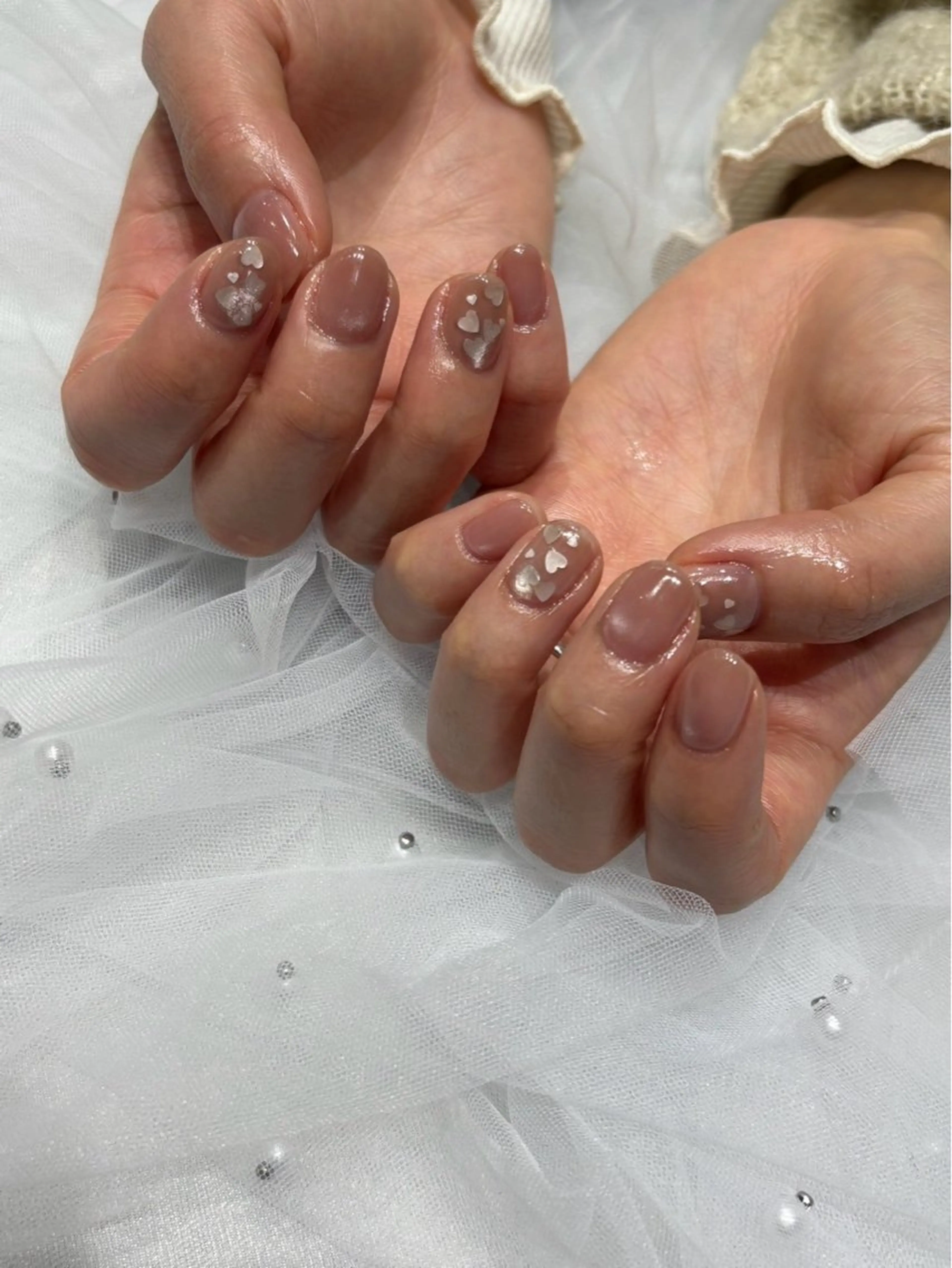 ネイル ハンドネイル 水戸 彩夏のネイルデザイン