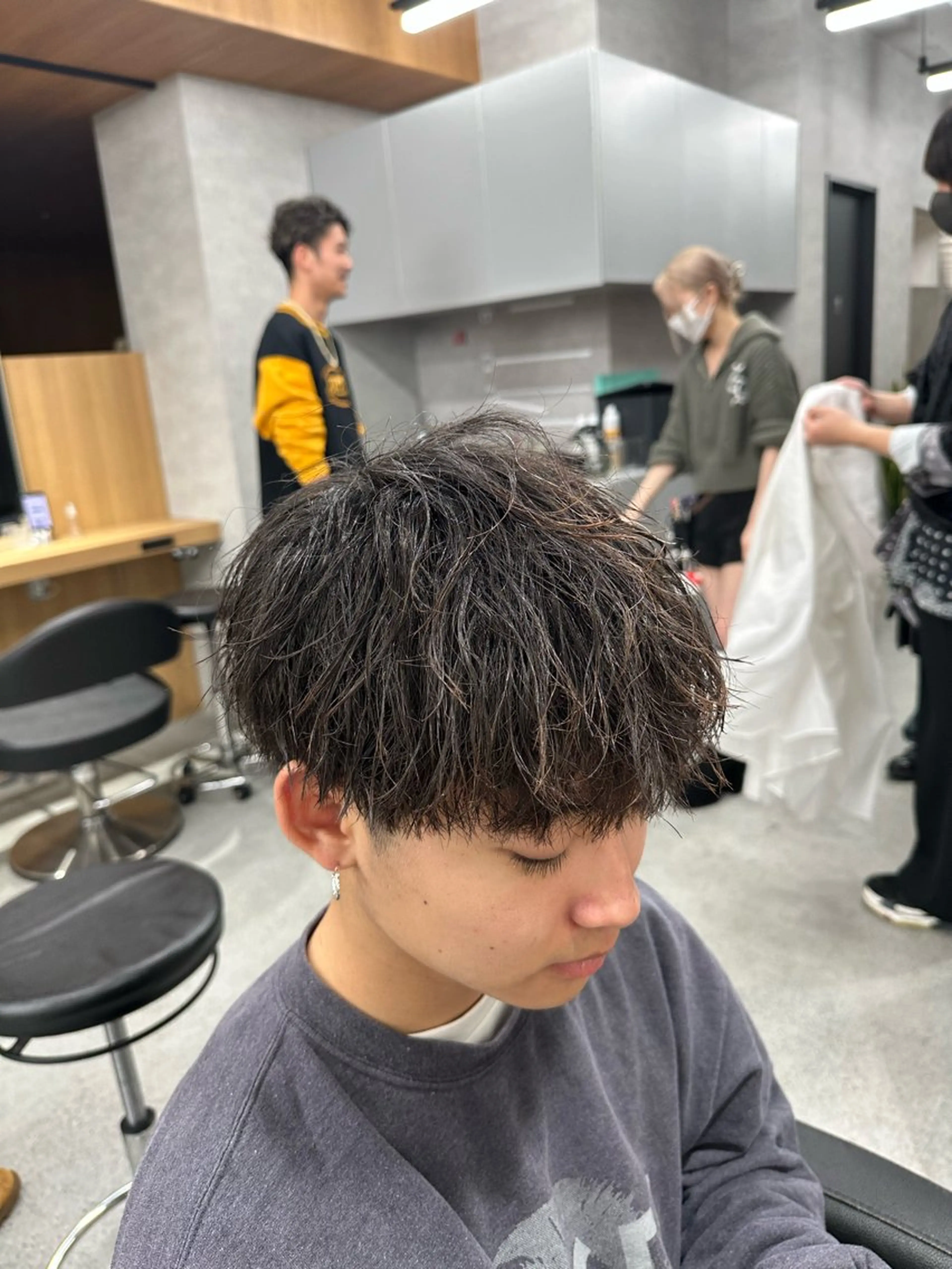 パーマ メンズ メンズパーマ カット パーマ トリートメント ヘッドスパ ヘアセット 🔥 メンズ 特化🔥RAIのヘアスタイル