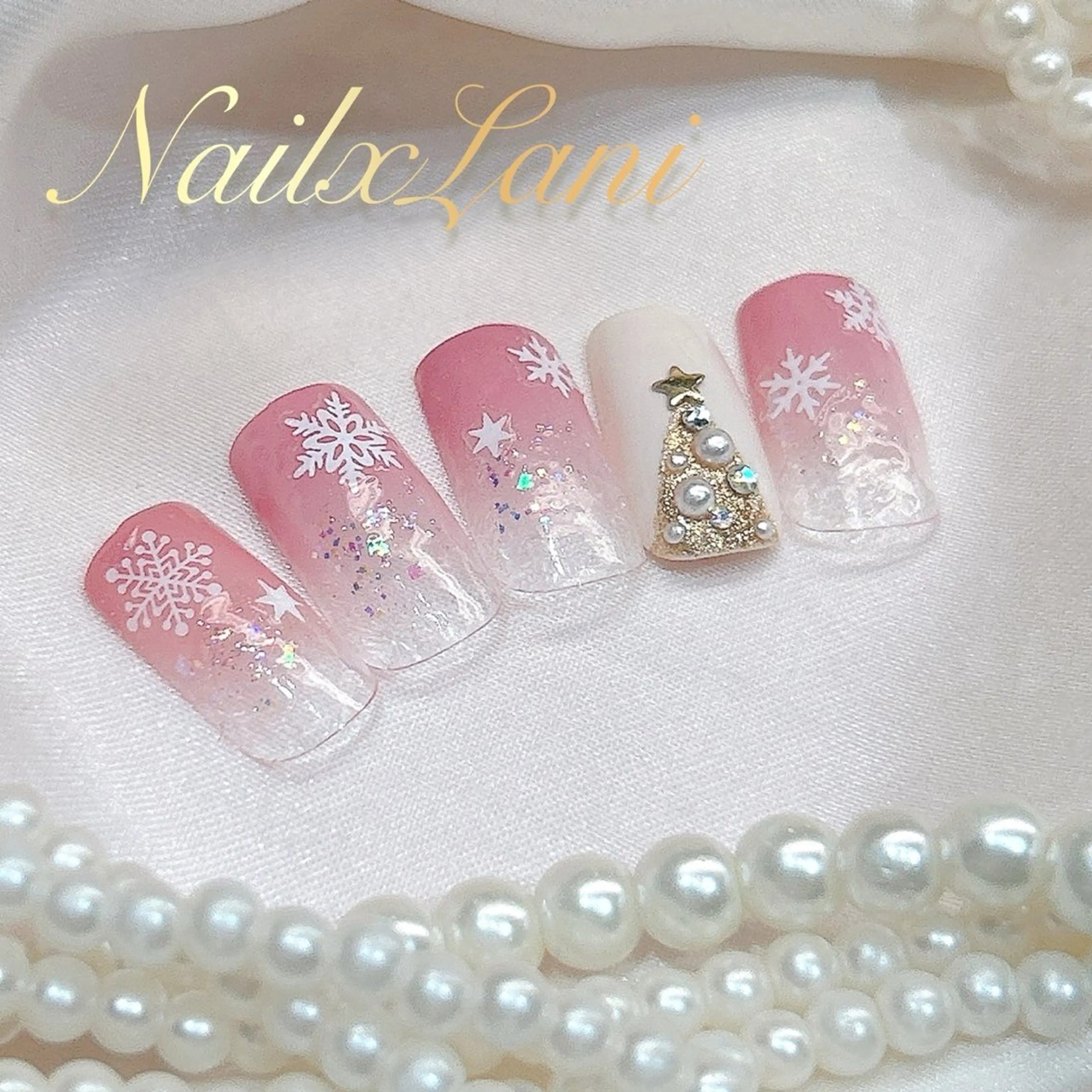 ネイル フットネイル ジェルネイル マグネットネイル パラジェル 松宮 理歩のネイルデザイン