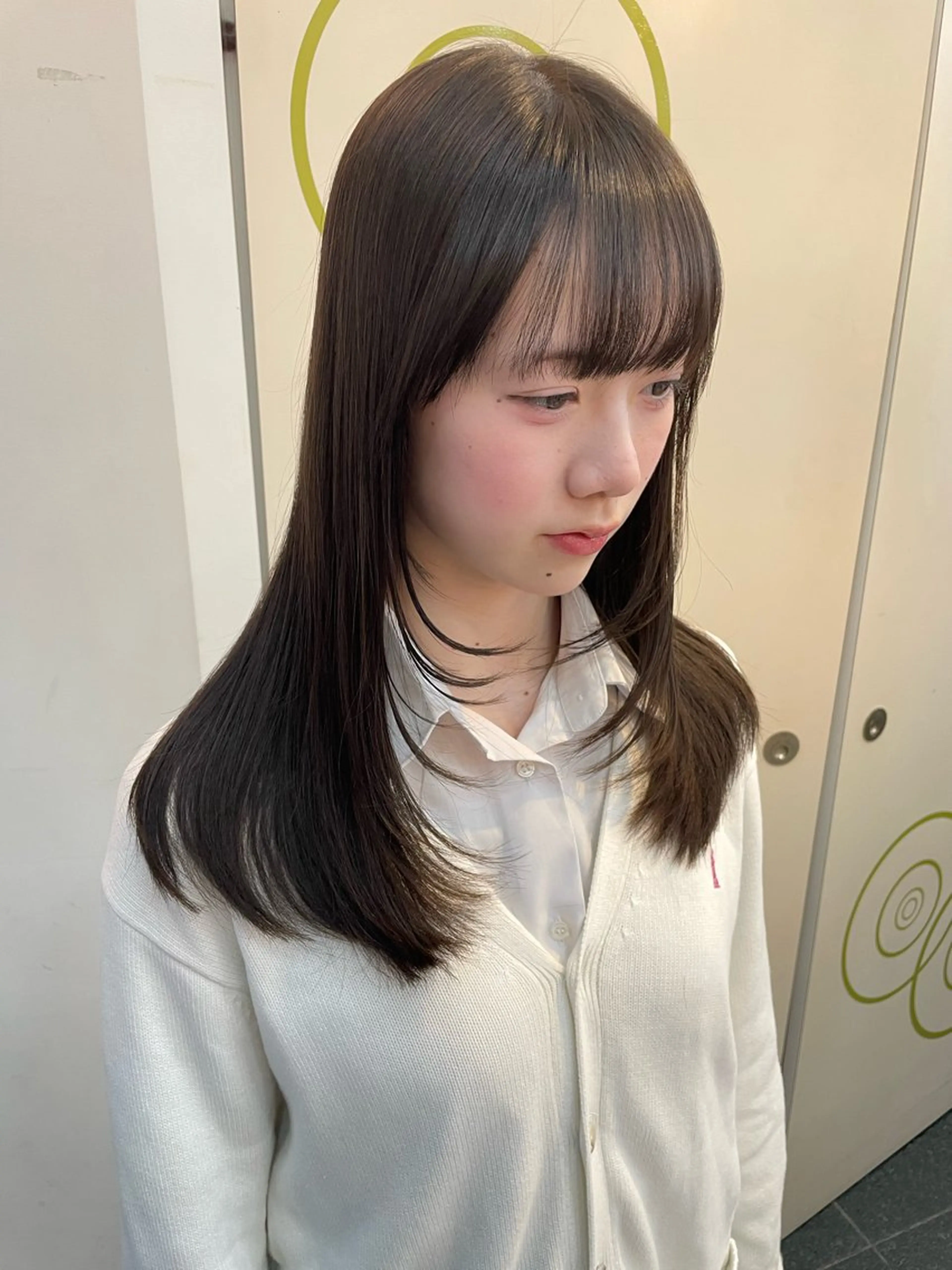 ミディアム 艶髪韓国レイヤー 🇰🇷✨小清水✨のヘアスタイル