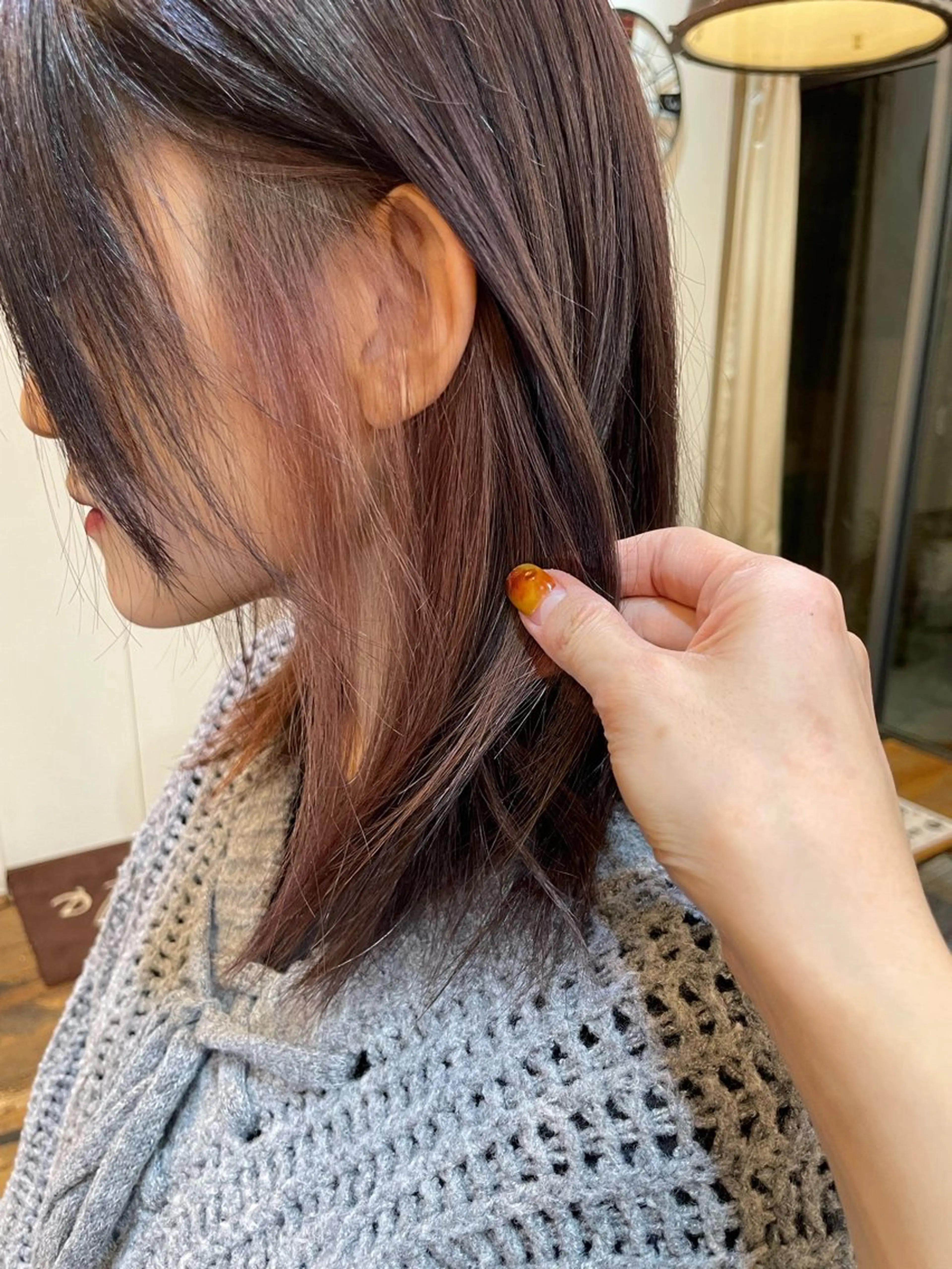 ミディアム 似合わせカット‪// 鶴我万唯華のヘアスタイル