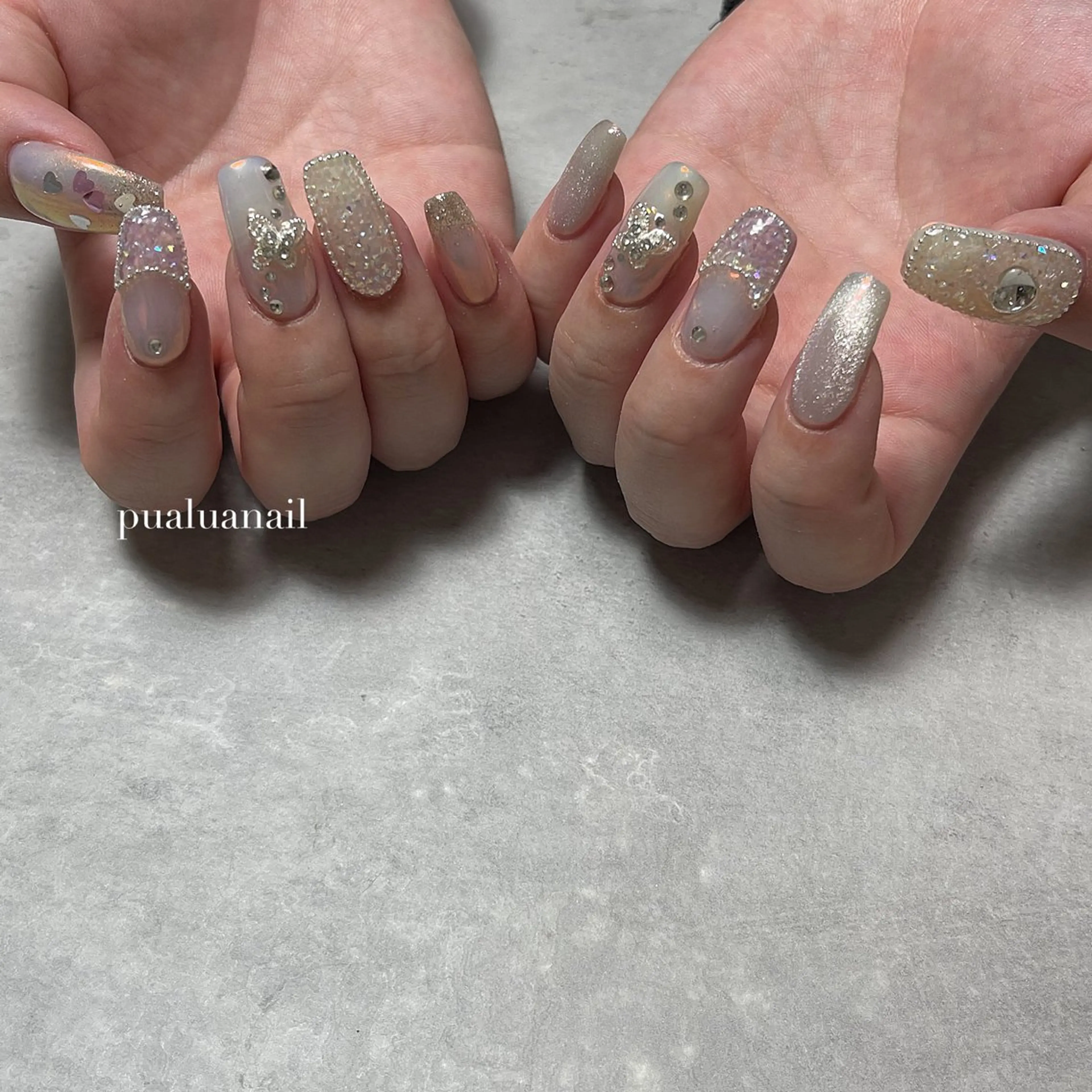 ネイル ハンドネイル pualua miharuのネイルデザイン