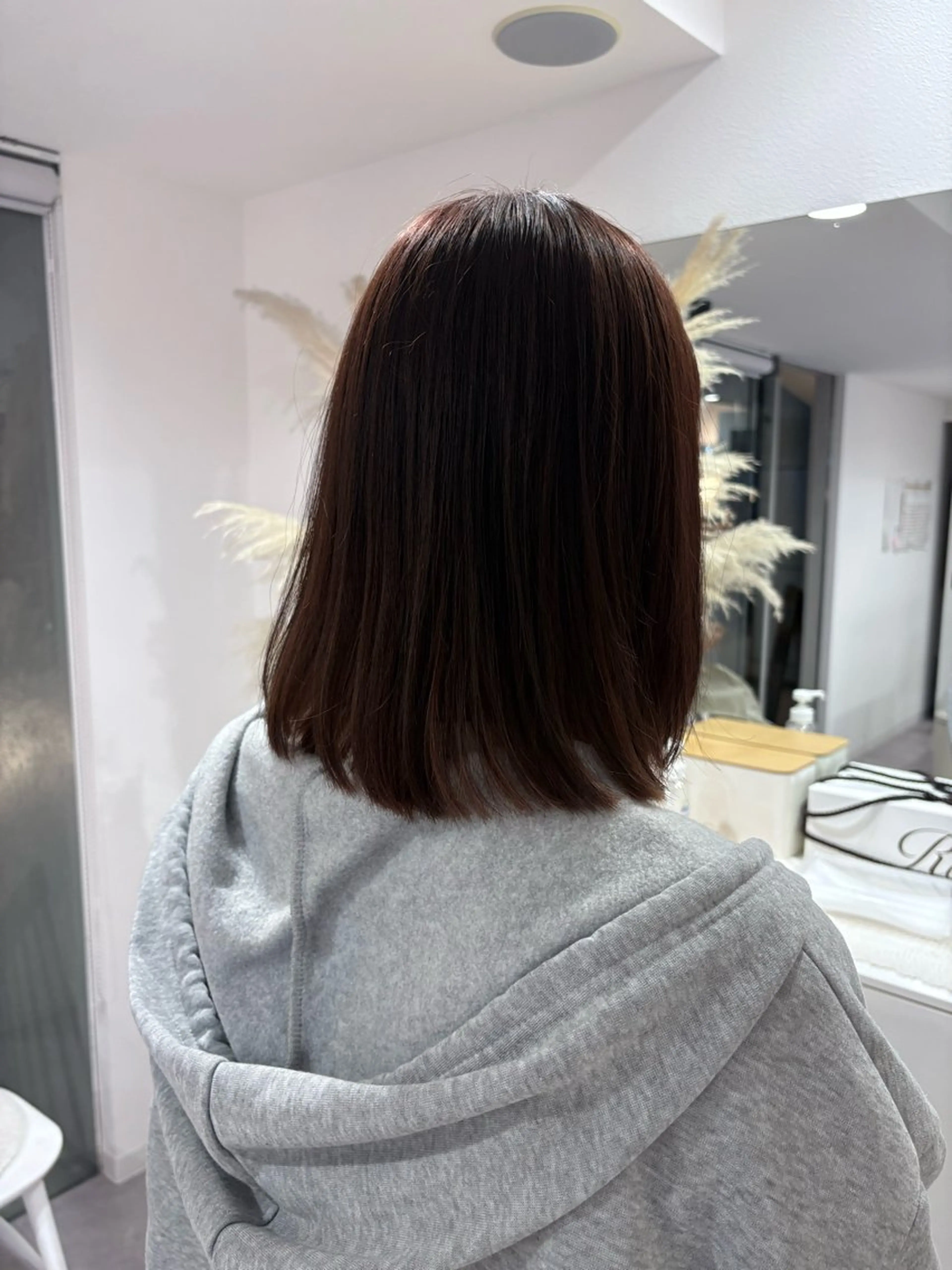 ミディアム ヘアカラー 小泉 萌詠のヘアスタイル