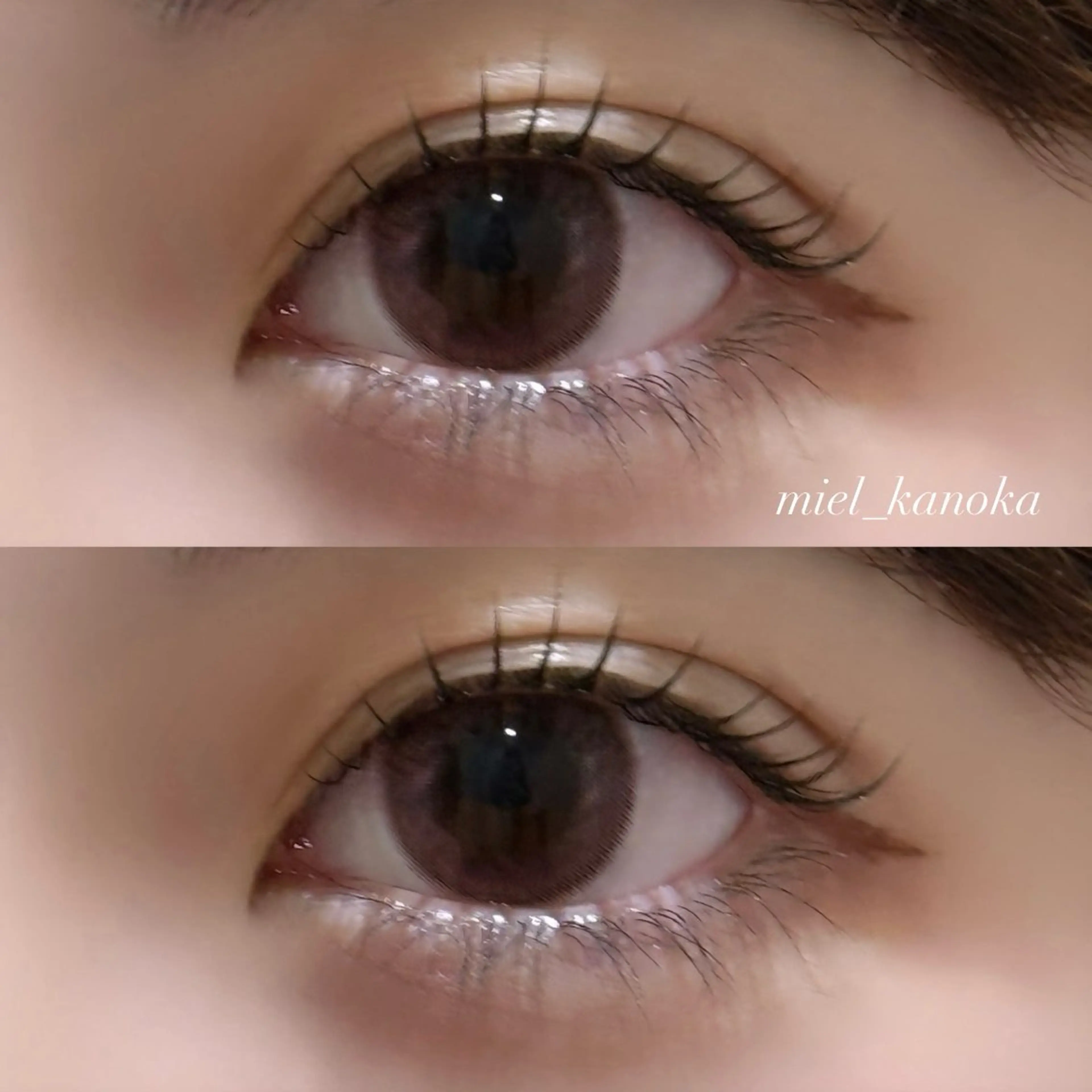 マツエク・マツパ ミエル仙台東口駅前店所属・miel カノカのマツエク・マツパデザイン