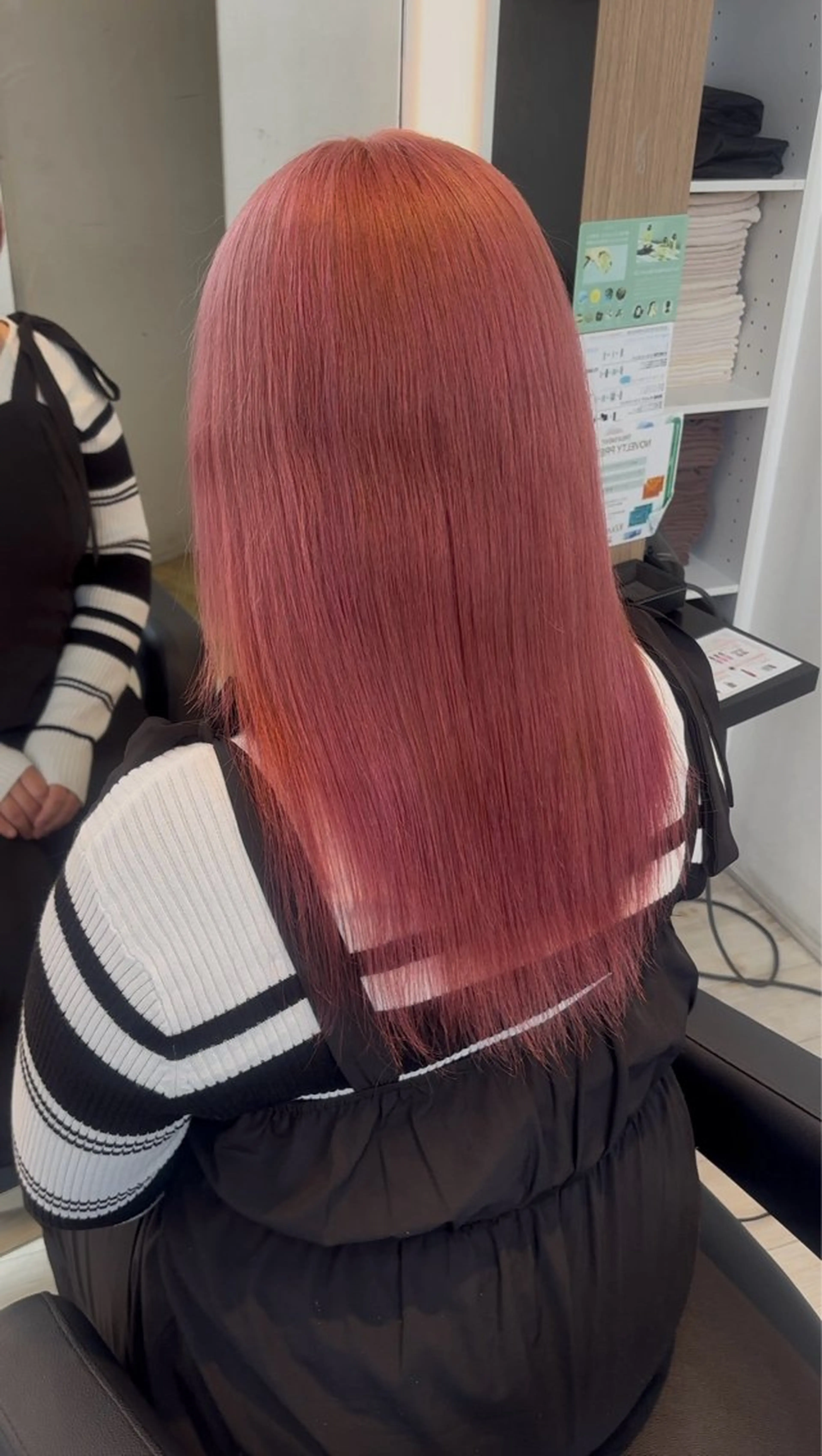 カラー ブリーチ ピンクカラー miyu/ボブ/ 透明感カラー/栄のヘアスタイル