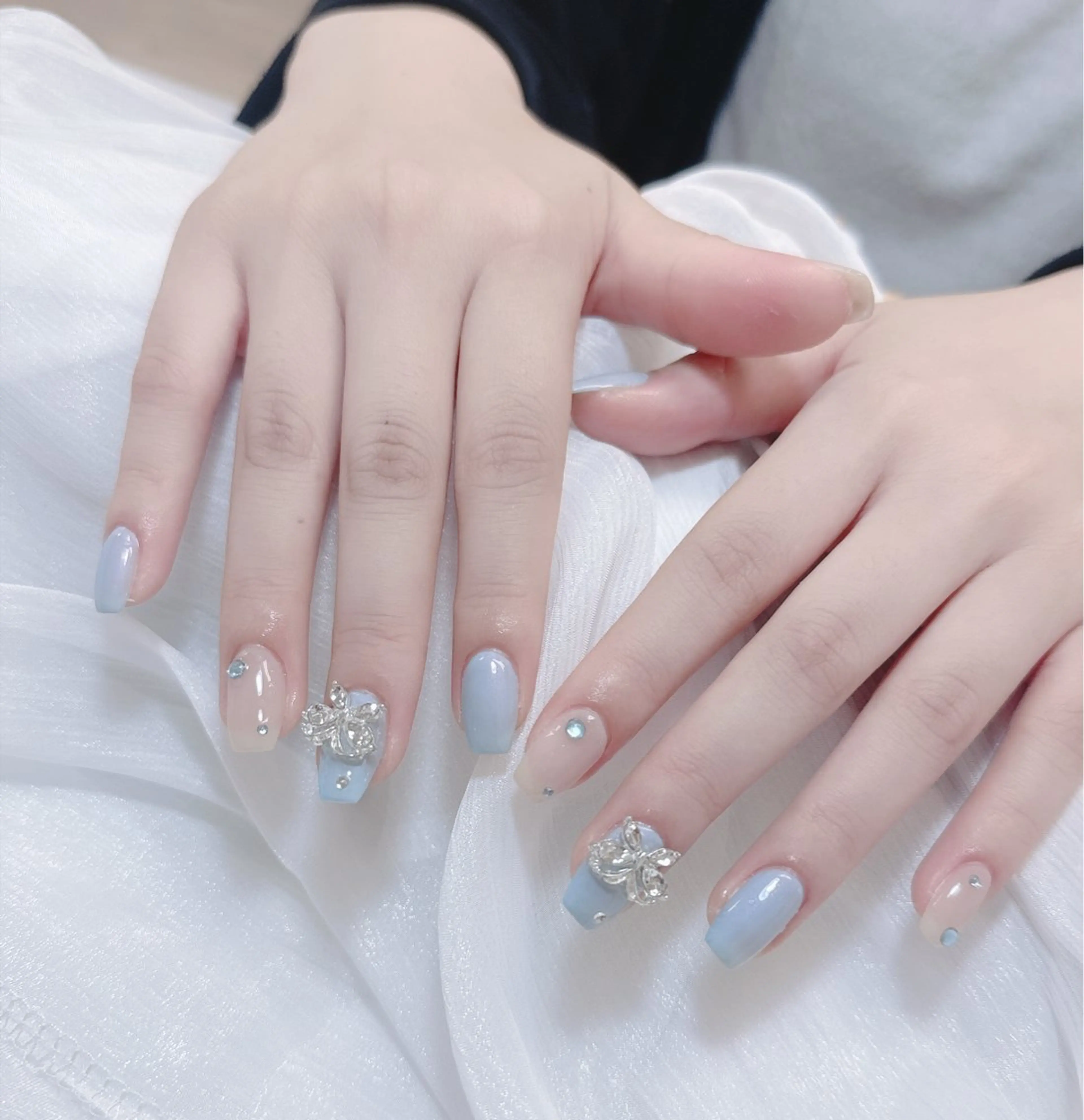 ネイル アートネイル 持ち込み DUO MI所属・陳 rinaのネイルデザイン