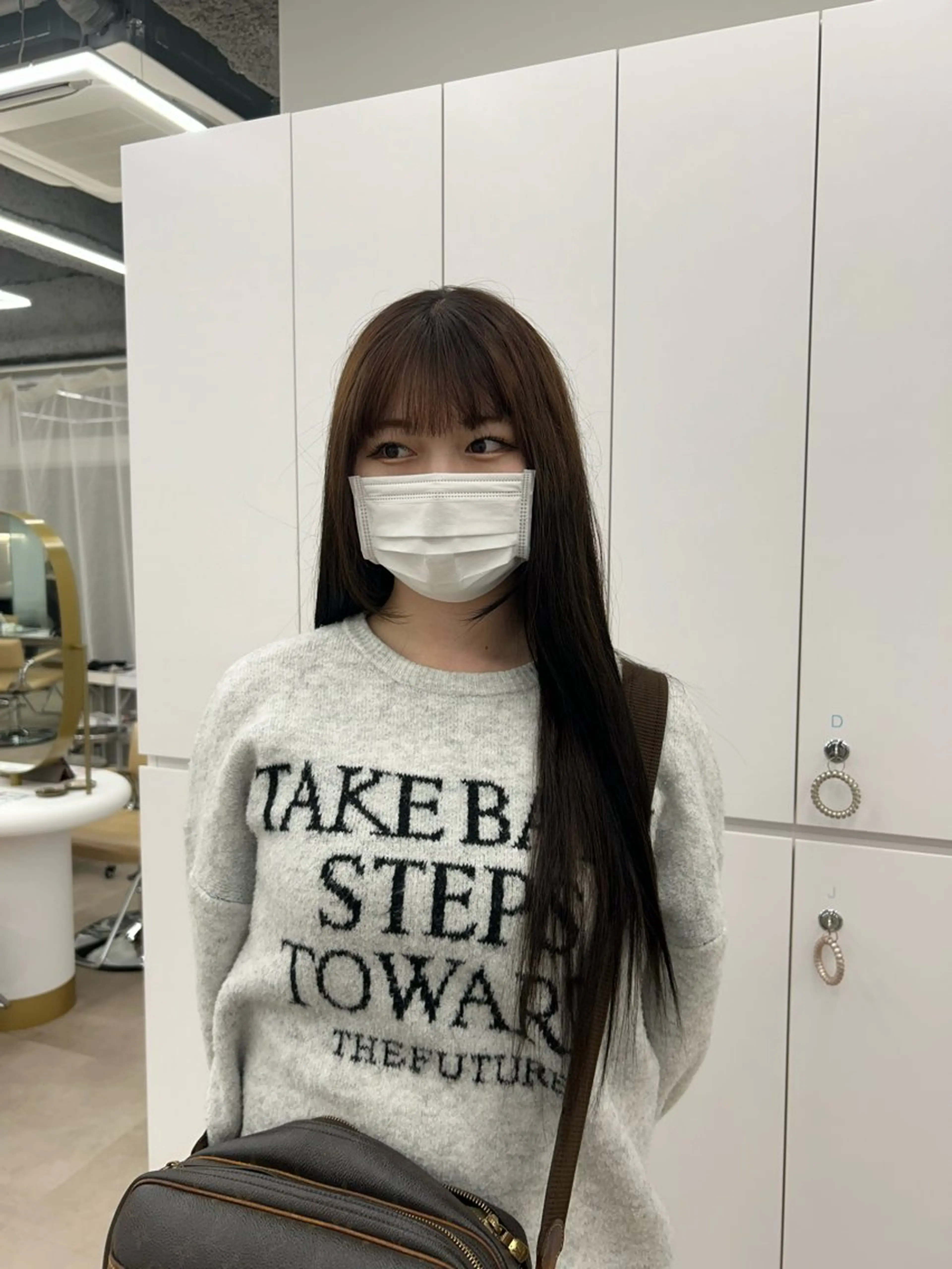 ロング カラー ヘアカラー トリートメント 透明感カラー/cut モデル募集🪡ハルカのヘアスタイル