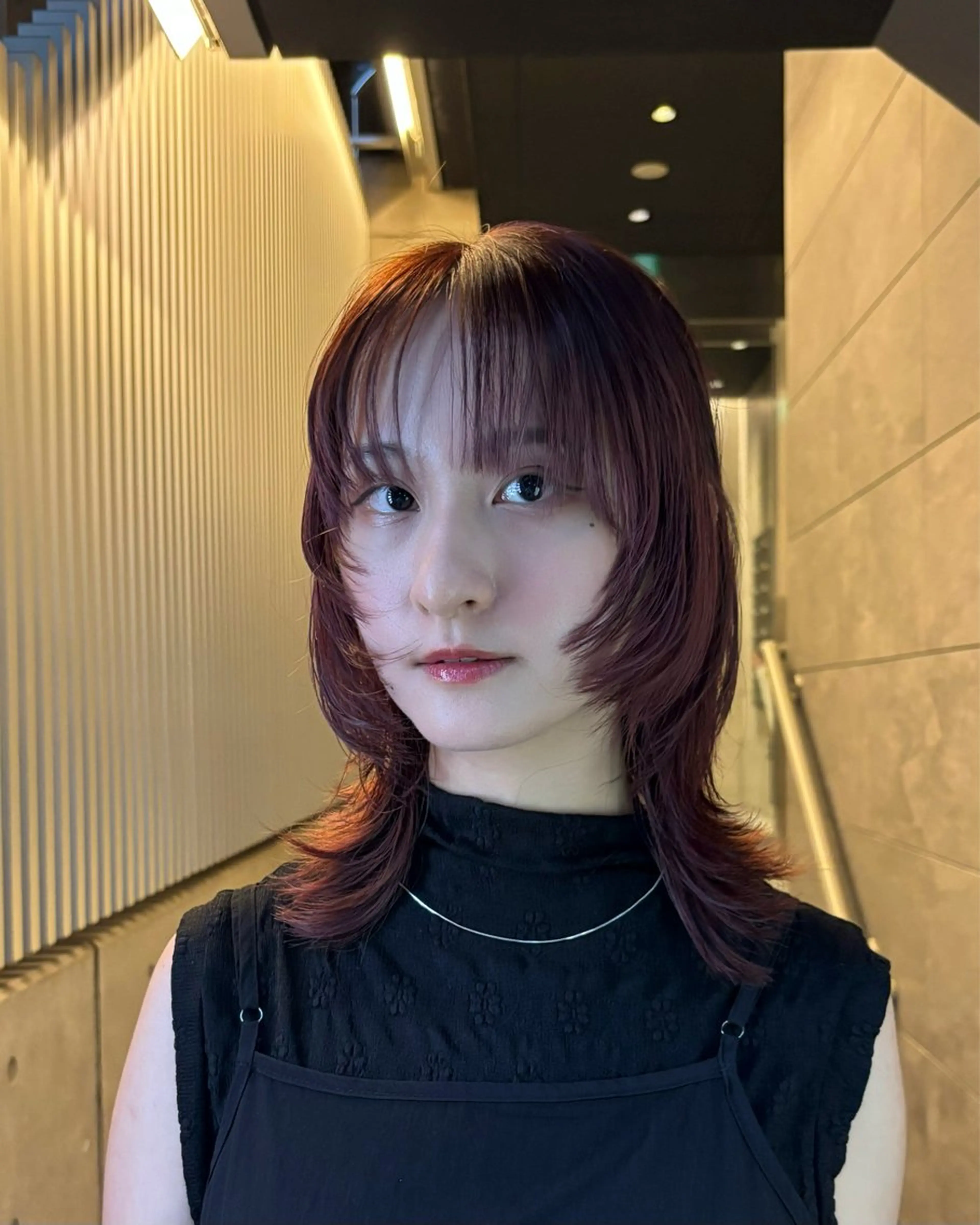 ミディアム カラー ウルフカット/パーマ mayo🌛🌀のヘアスタイル