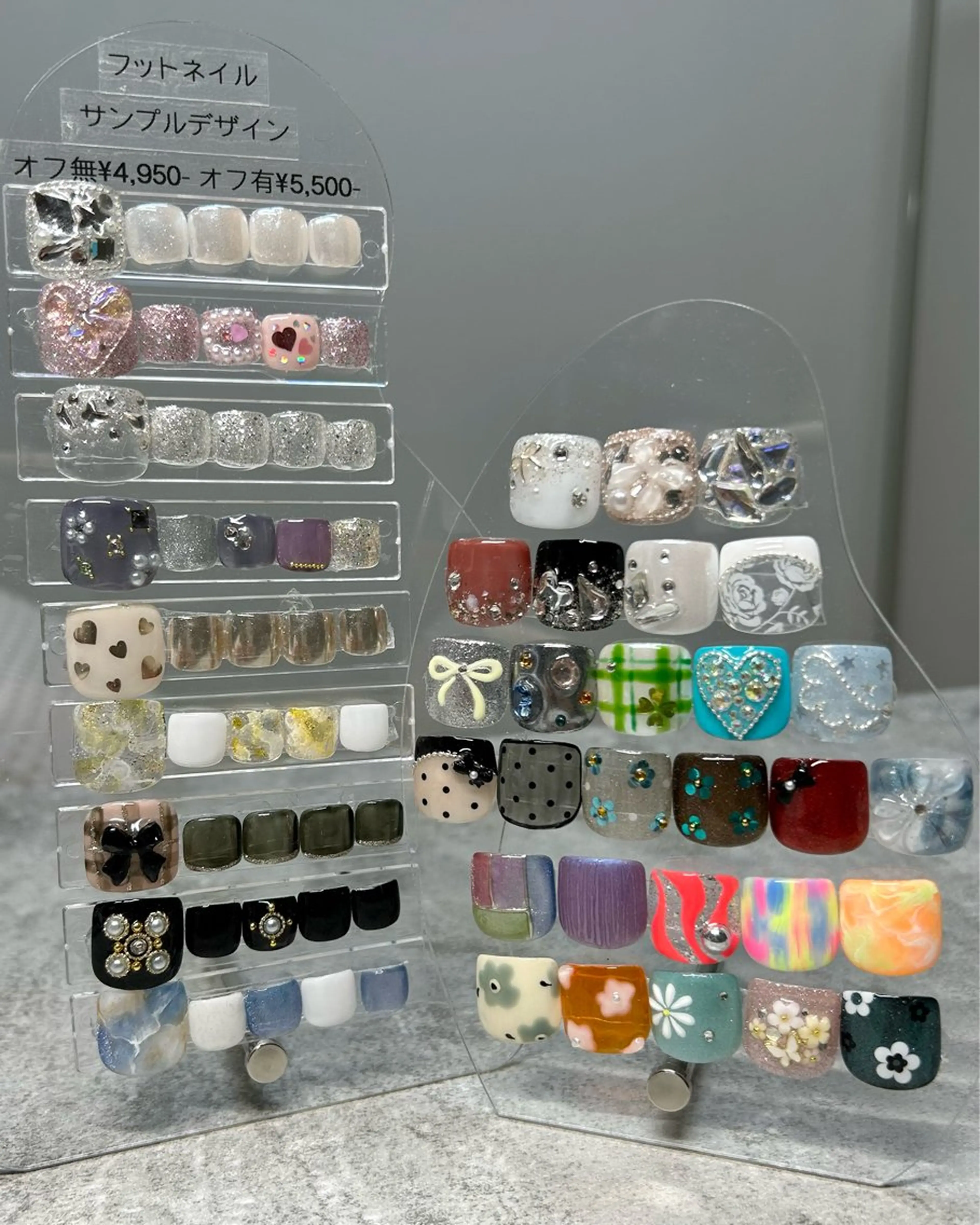 ネイル アートネイル フットネイル ten nail salon　かえでのネイルデザイン