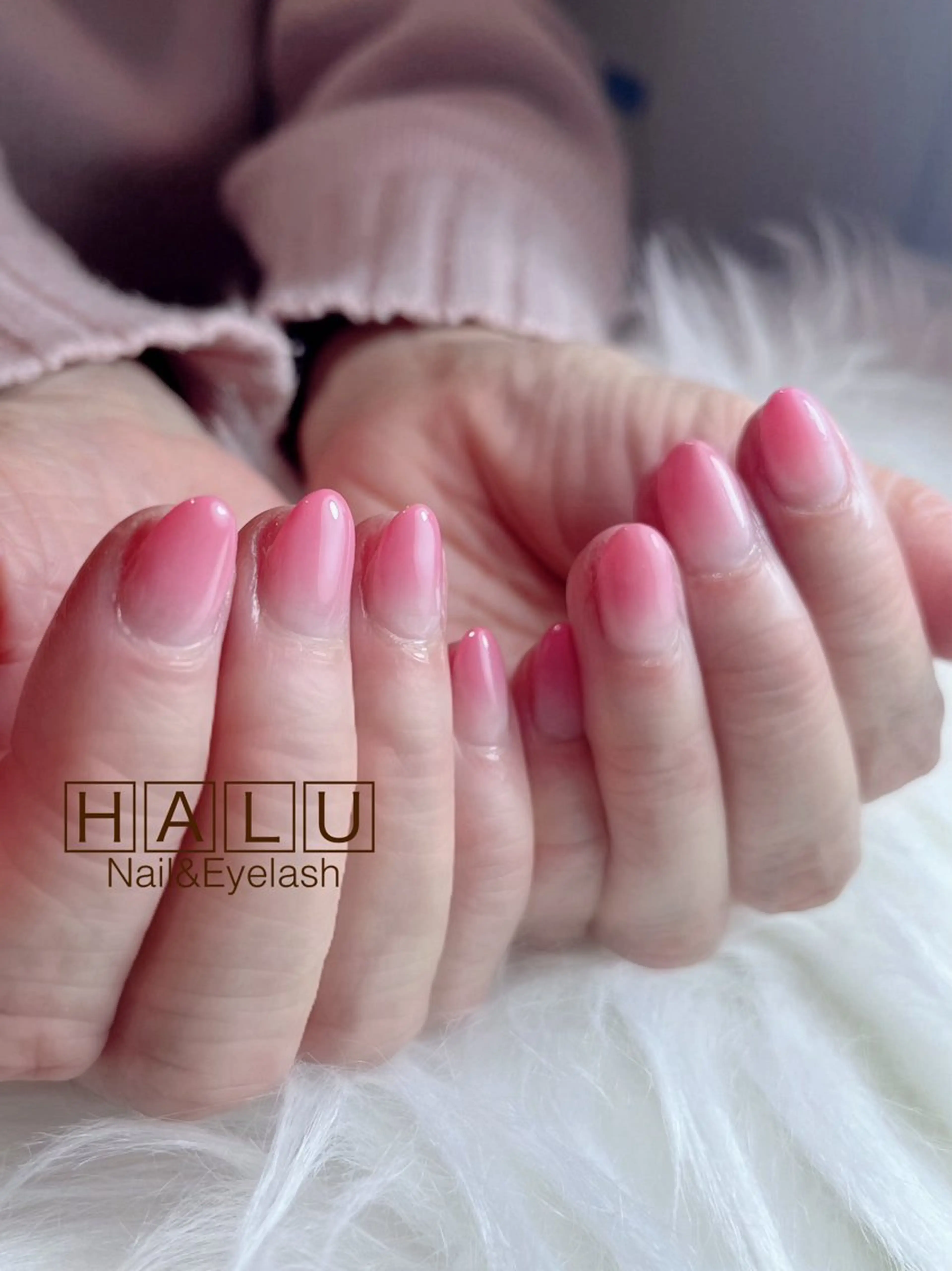 ネイル ピンク 春ネイル HALU ハルのネイルデザイン