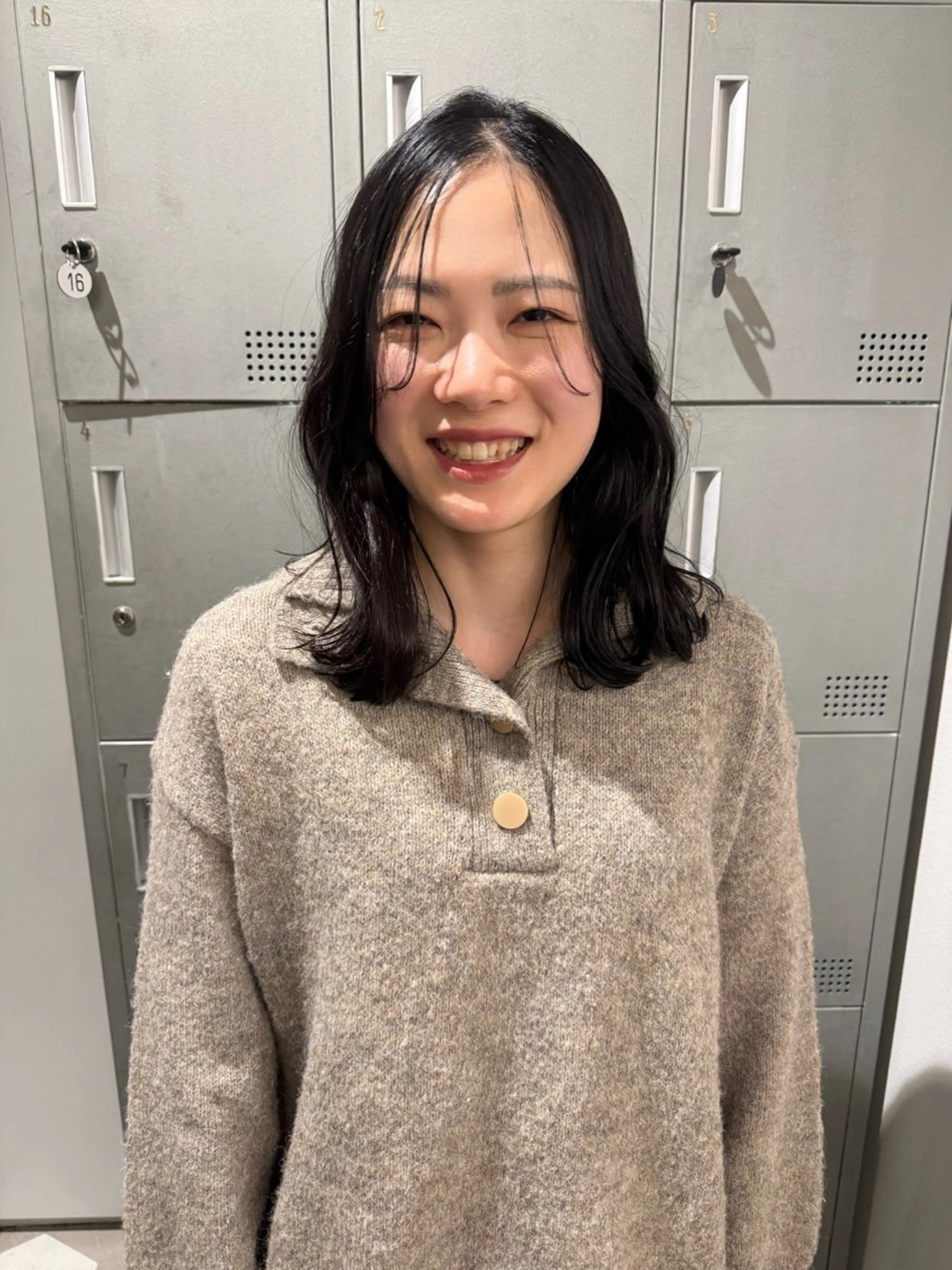 ミディアム カット ヘアカラー 【天満1艶髪】潤艶/ 髪質改善🌹釣本竜哉のヘアスタイル