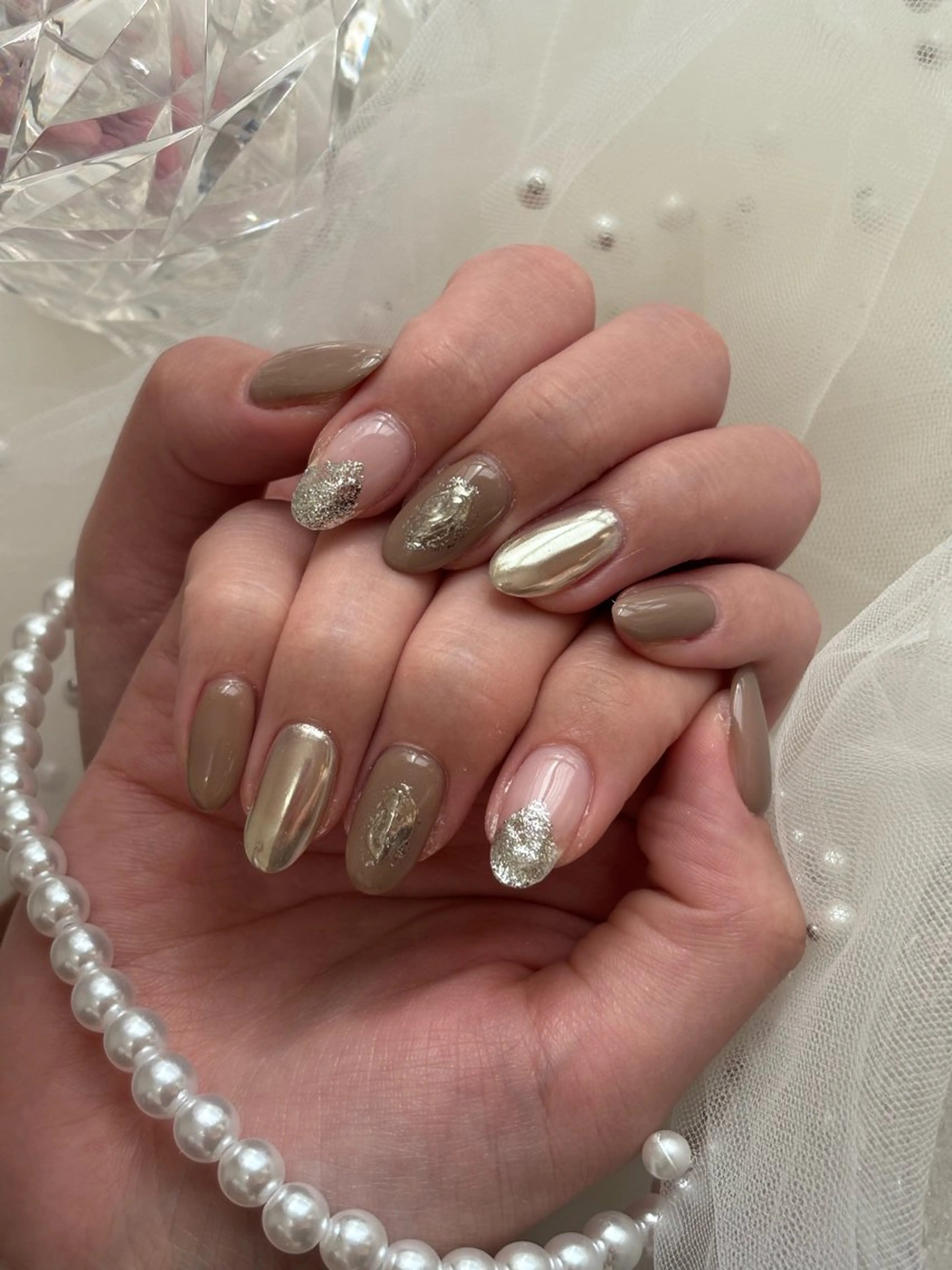 ネイル ハンドネイル CREVIO小美玉店 Fukaのネイルデザイン