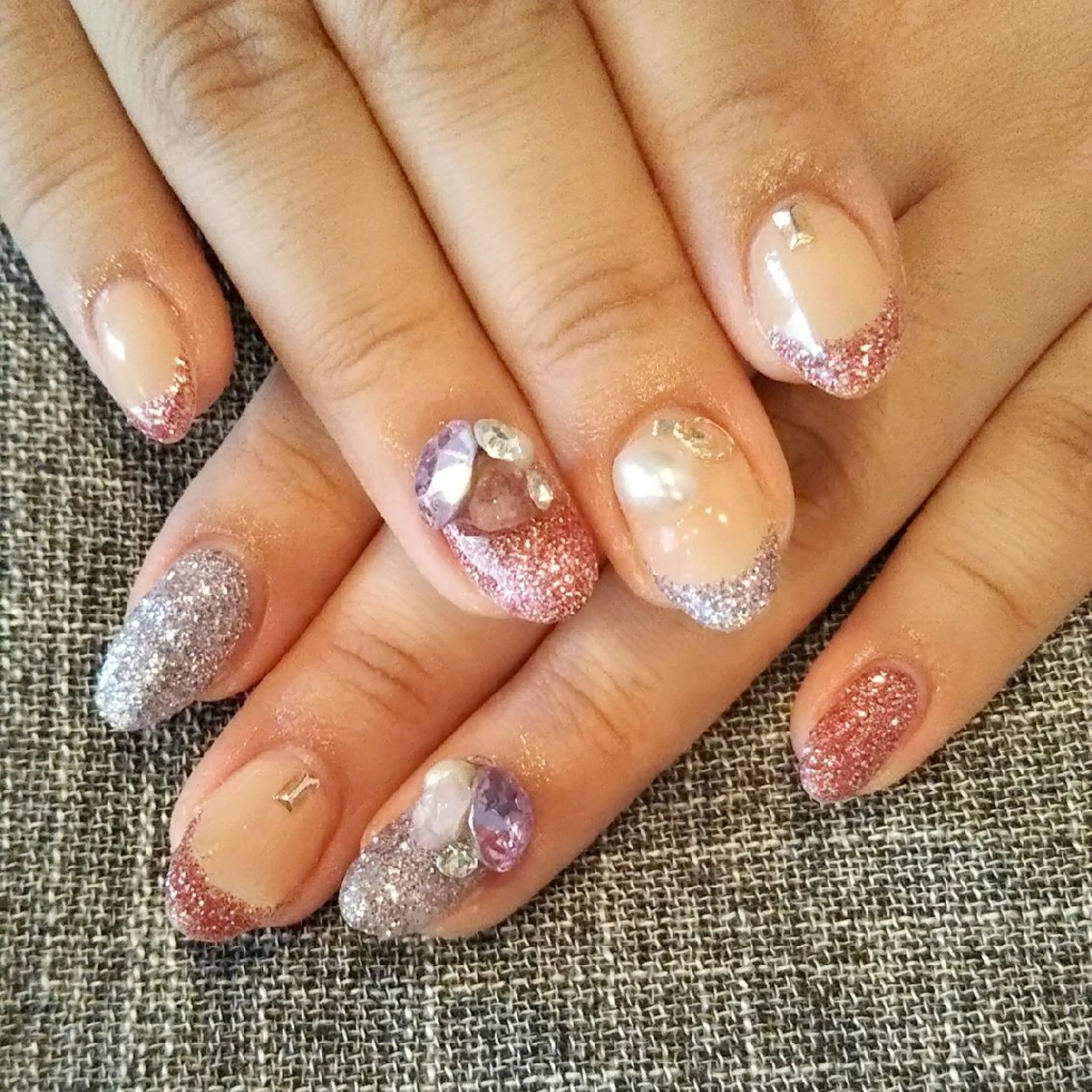 ネイル キラキラネイル ラメ(グリッター) private salon mieのネイルデザイン