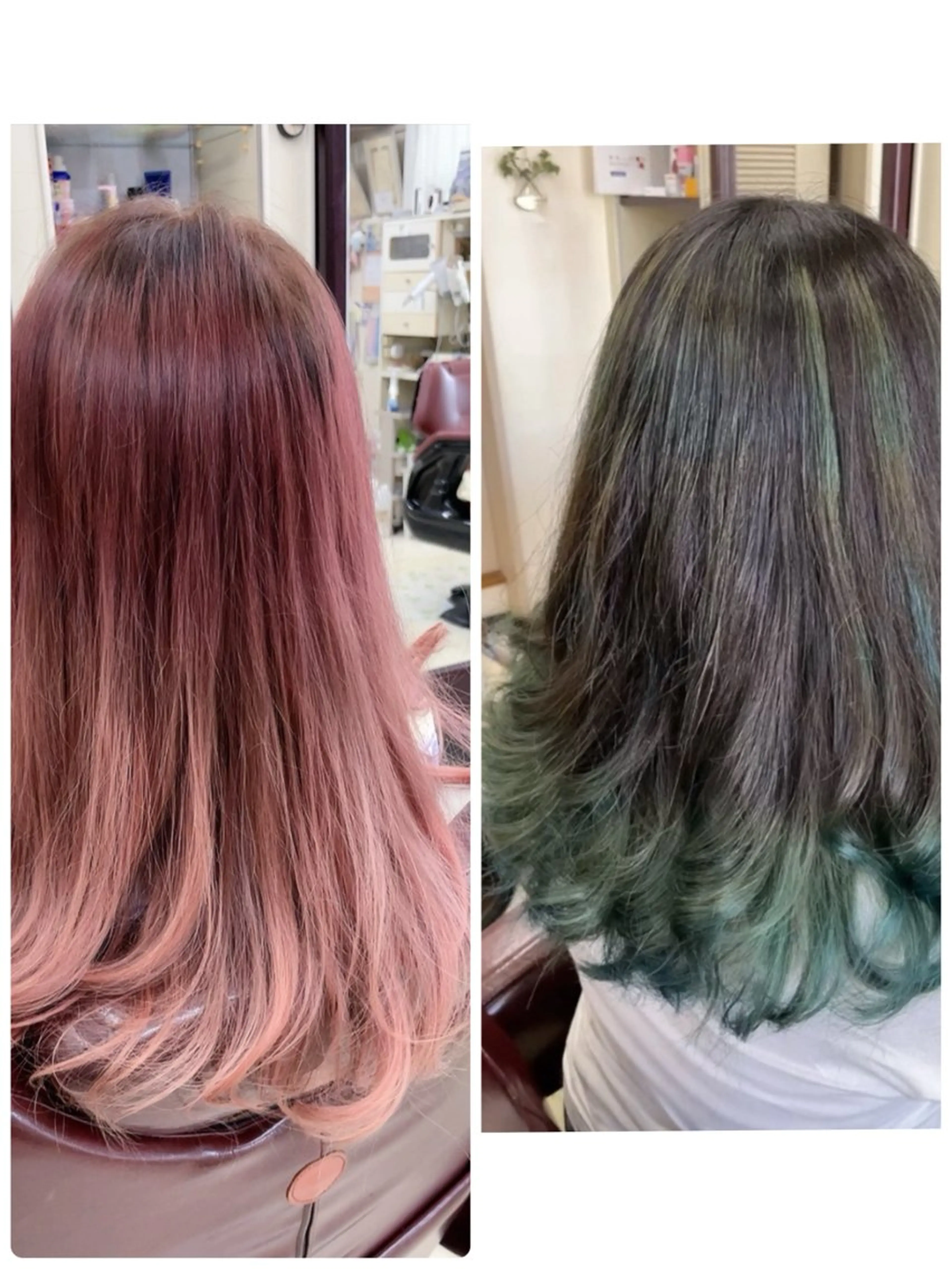 カラー 竹内 秀美のヘアスタイル