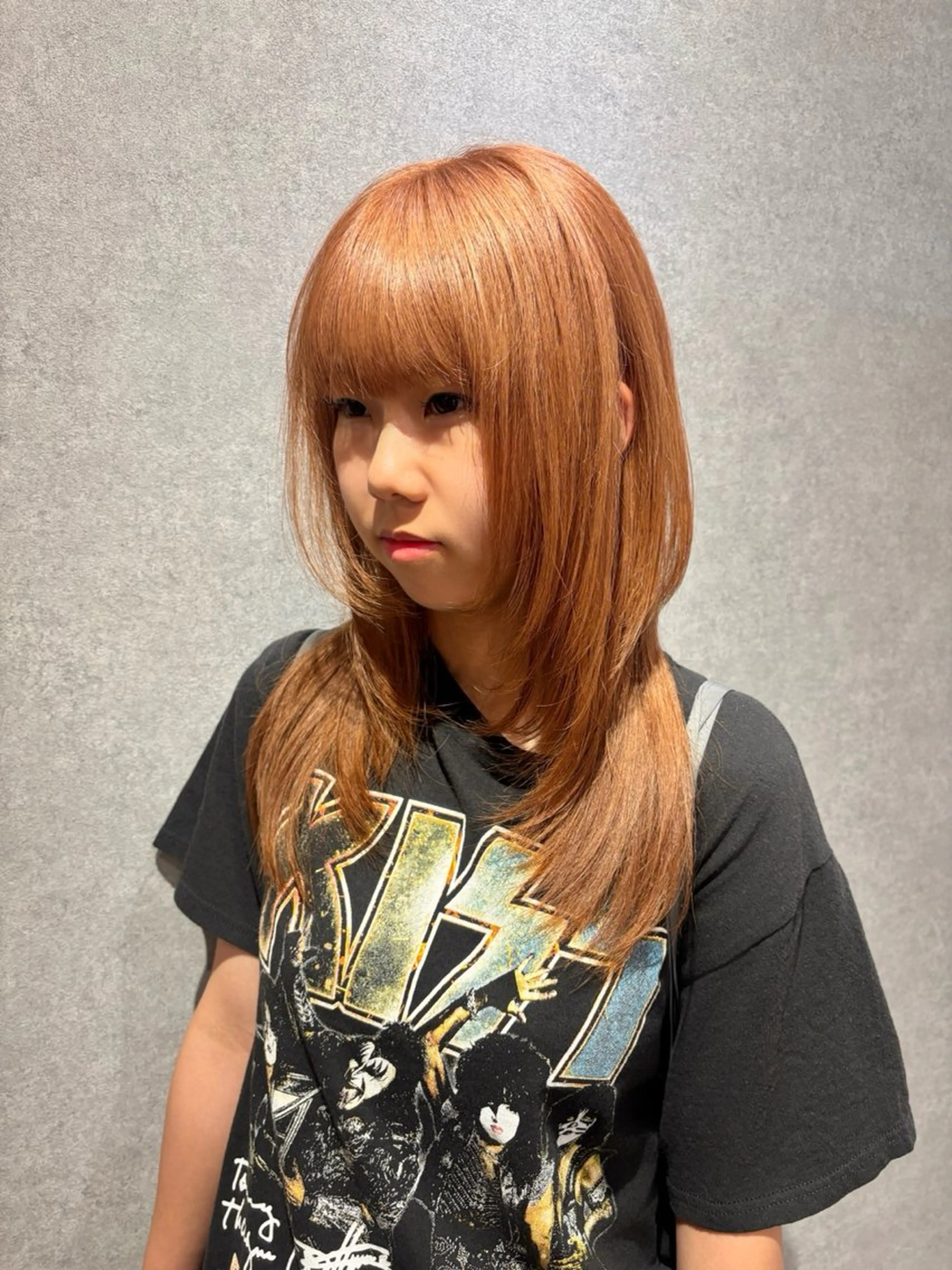 ロング カラー ハイトーン/ウルフ/ レイヤー/Asukaのヘアスタイル