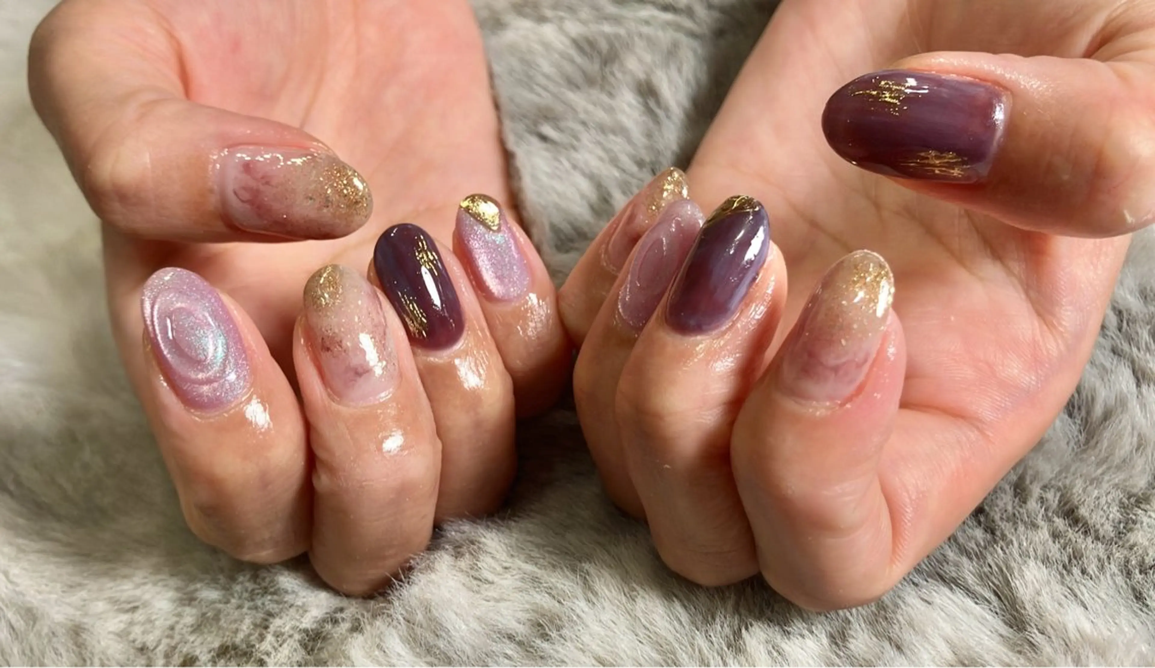 ネイル ハンドネイル たまプラーザ ANZUのネイルデザイン