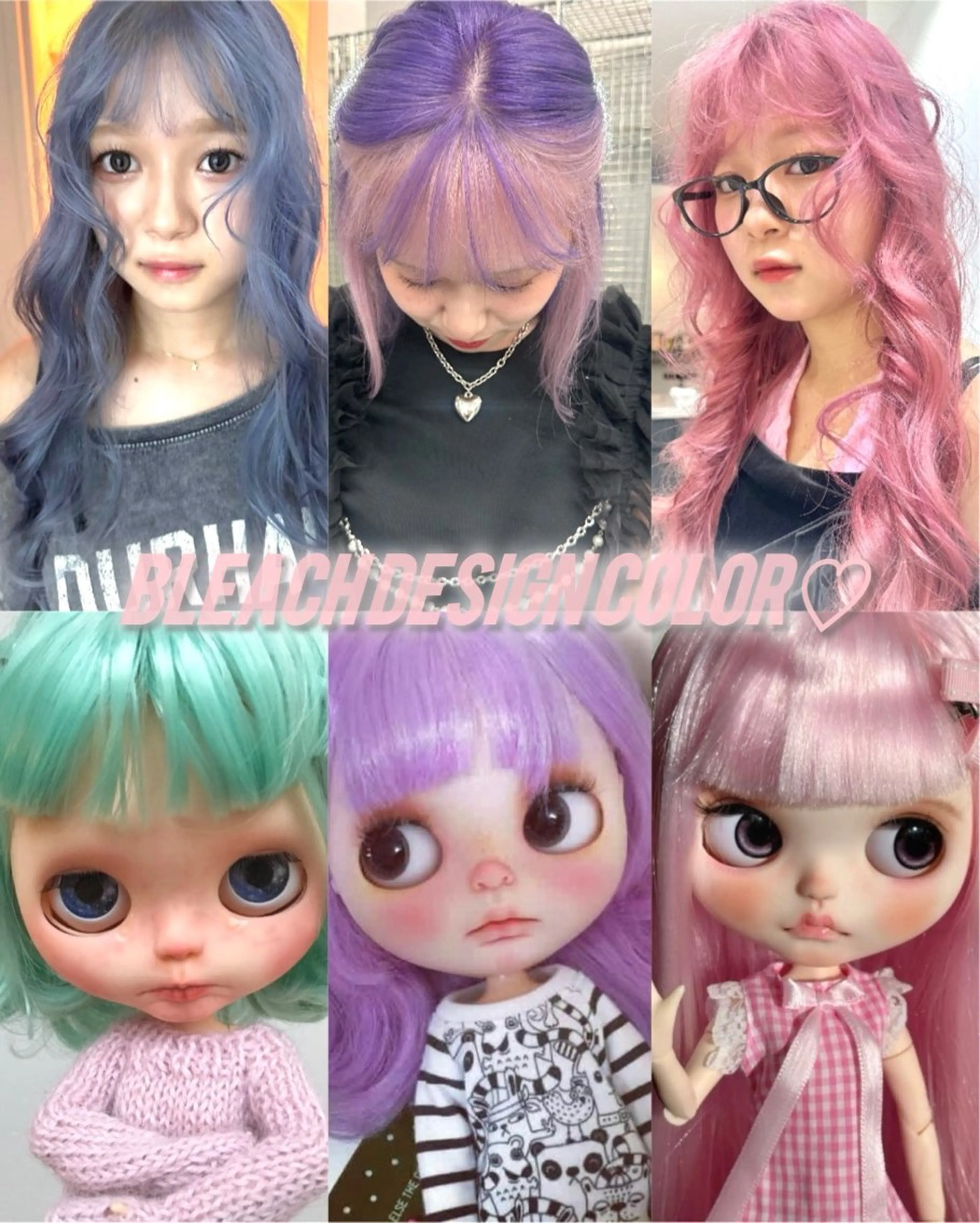 セミロング カラー 🍓ケアブリーチ× レイヤーカット🍓のヘアスタイル