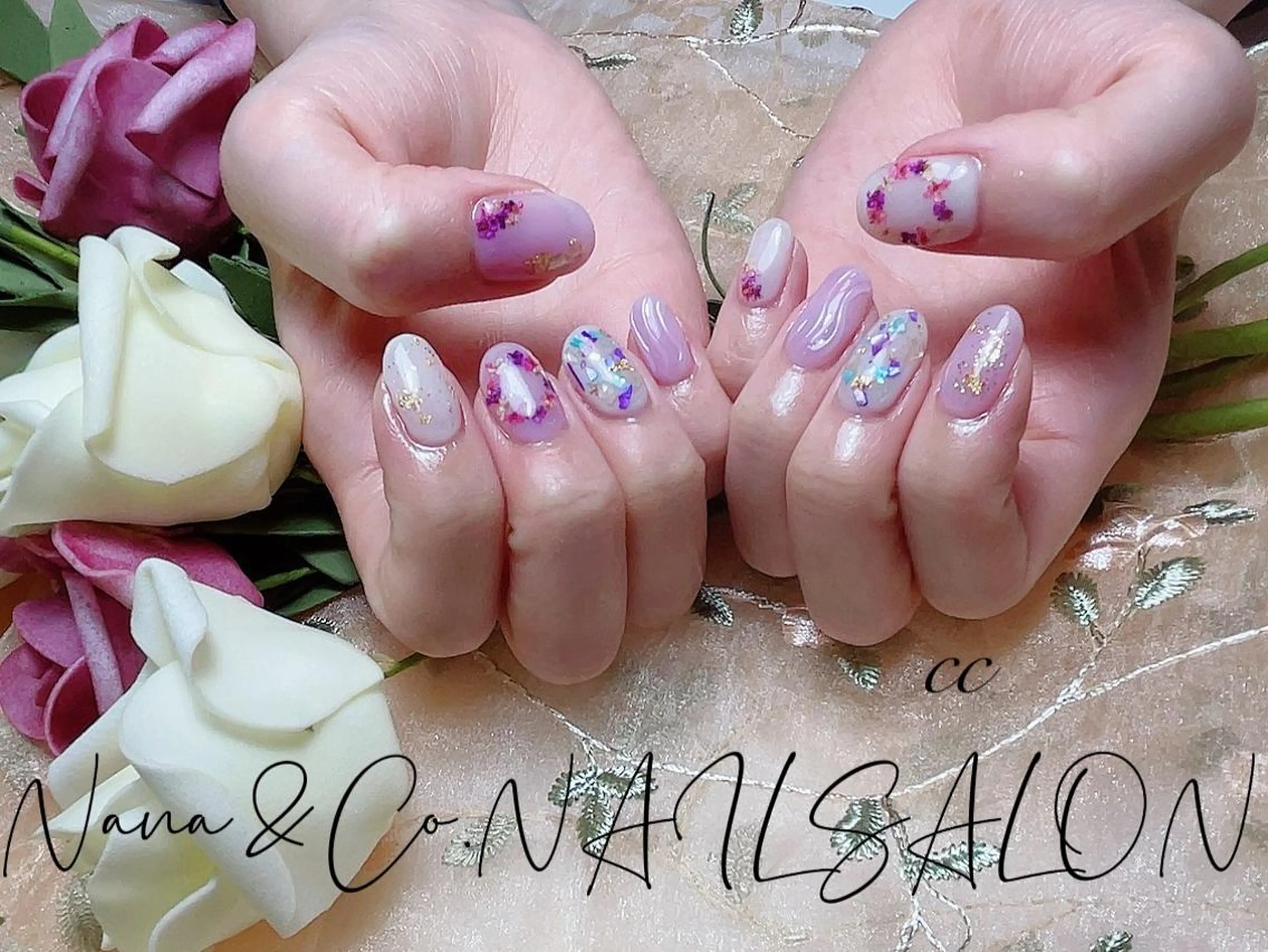 カラー ネイル C C🌼のネイルデザイン